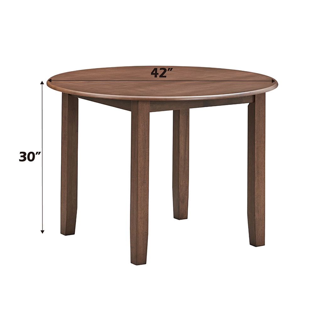 Ferris - Round Dining Table - Brown - Urban Living Furniture (Los Angeles, CA)