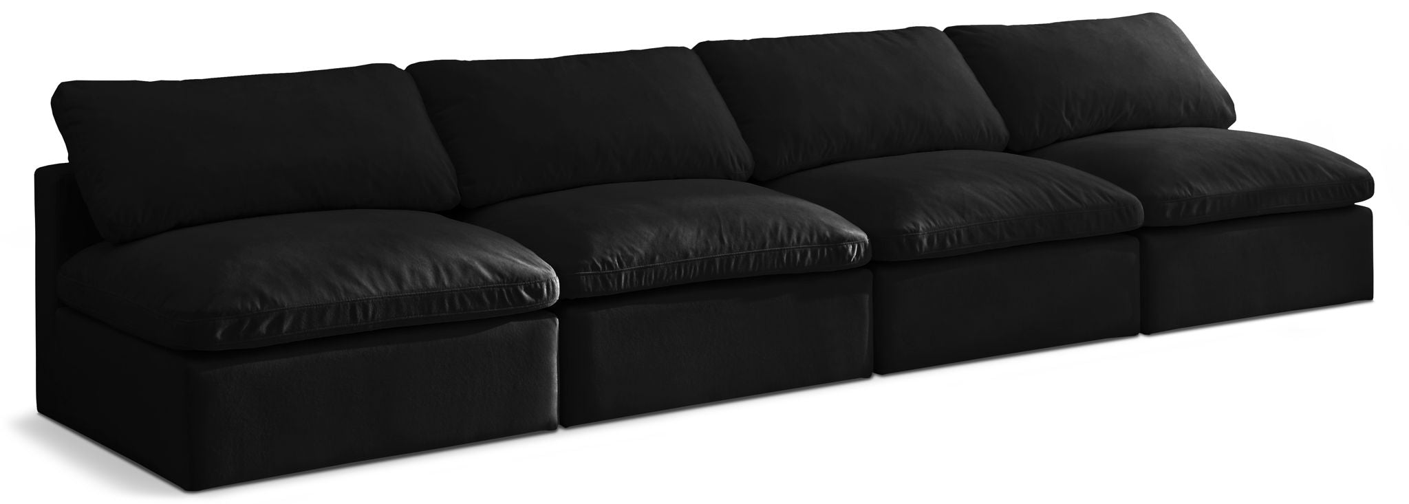 Plush - Modular Armless 4 Seat Sofa - Urban Living Furniture (Los Angeles, CA)