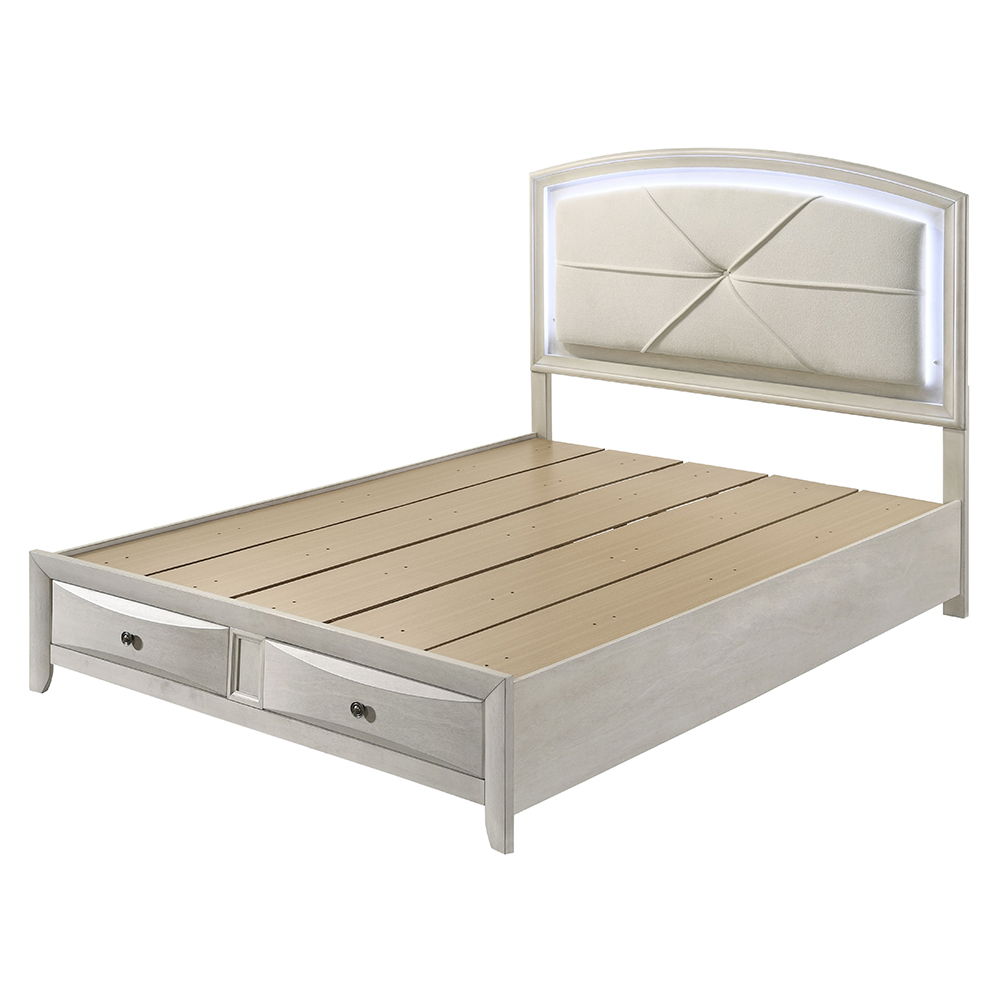 Ramondi - Bed With Storage & LED - Urban Living Furniture (Los Angeles, CA)