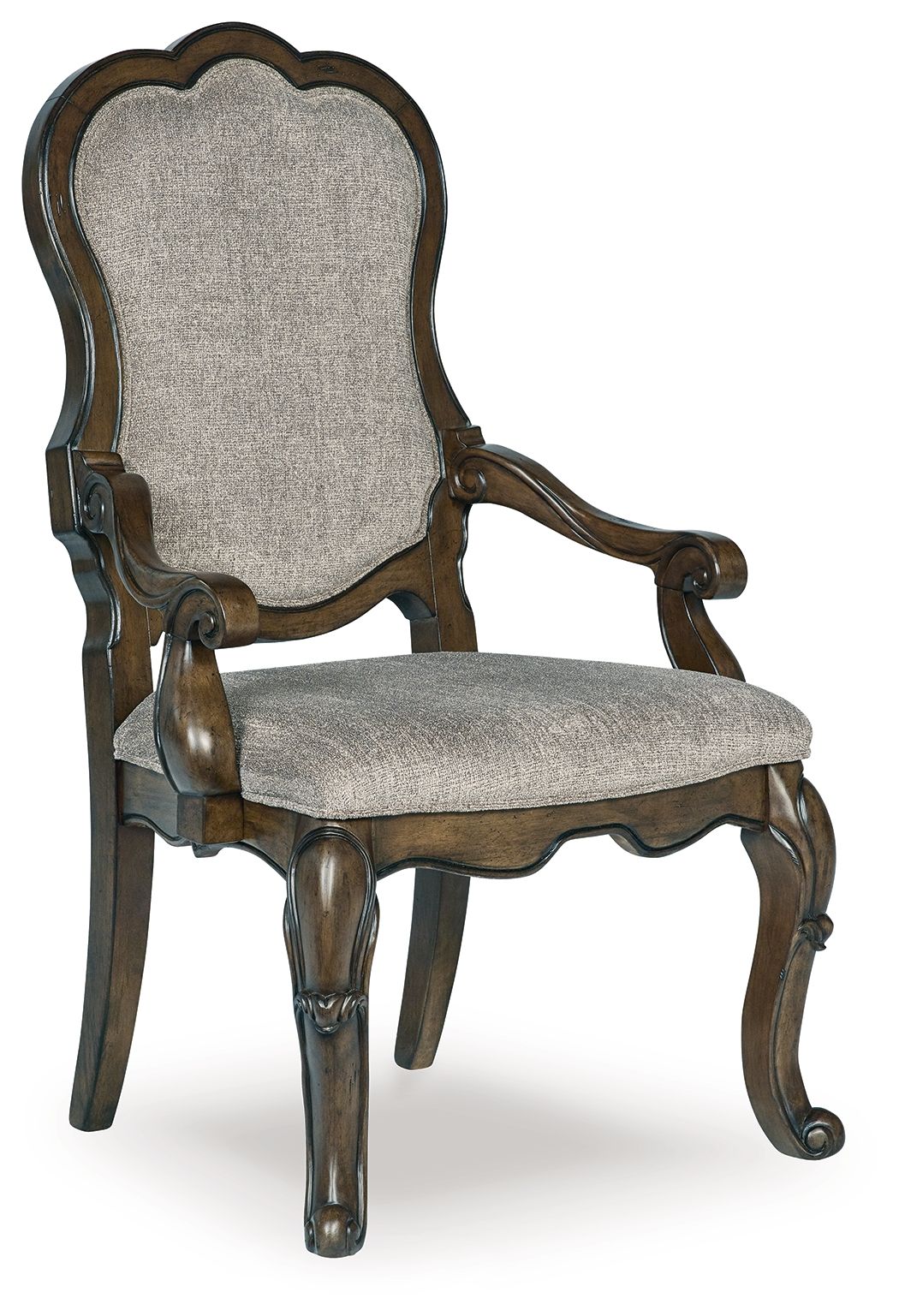 Maylee - Dark Brown - Dining Upholstered Arm Chair (Set of 2) - Urban Living Furniture (Los Angeles, CA)