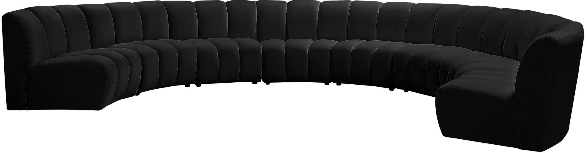 Infinity - 8 Piece Velvet Modular Sectional - Urban Living Furniture (Los Angeles, CA)