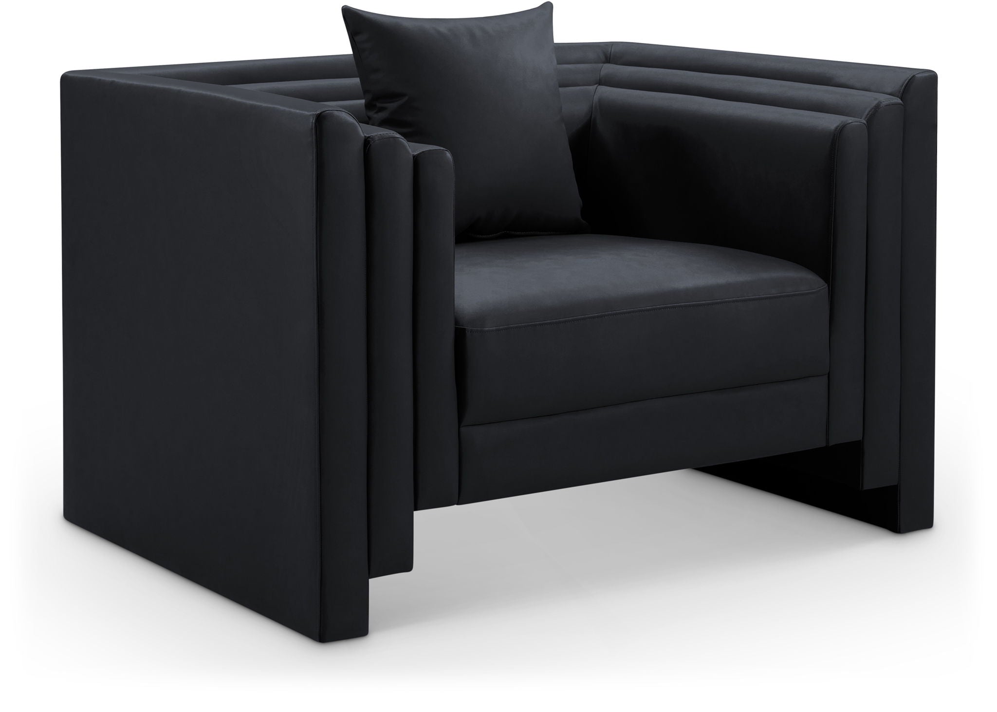 Everett - Vegan Leather Upholstered Chair - Urban Living Furniture (Los Angeles, CA)
