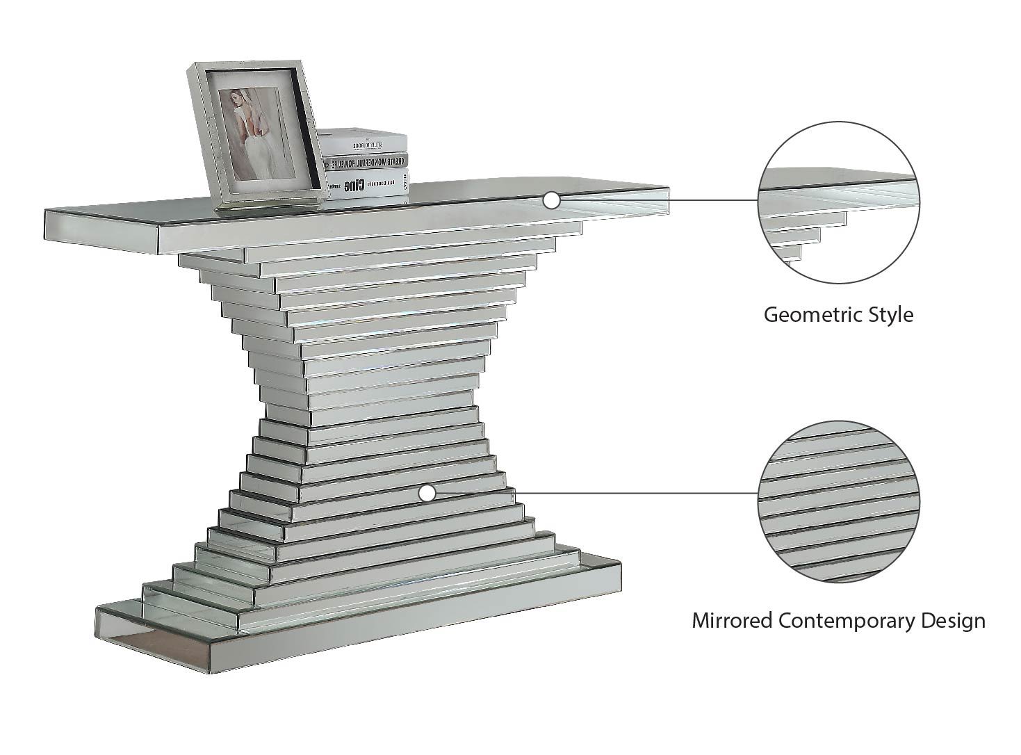 Nexus - Console Table - Pearl Silver - Urban Living Furniture (Los Angeles, CA)