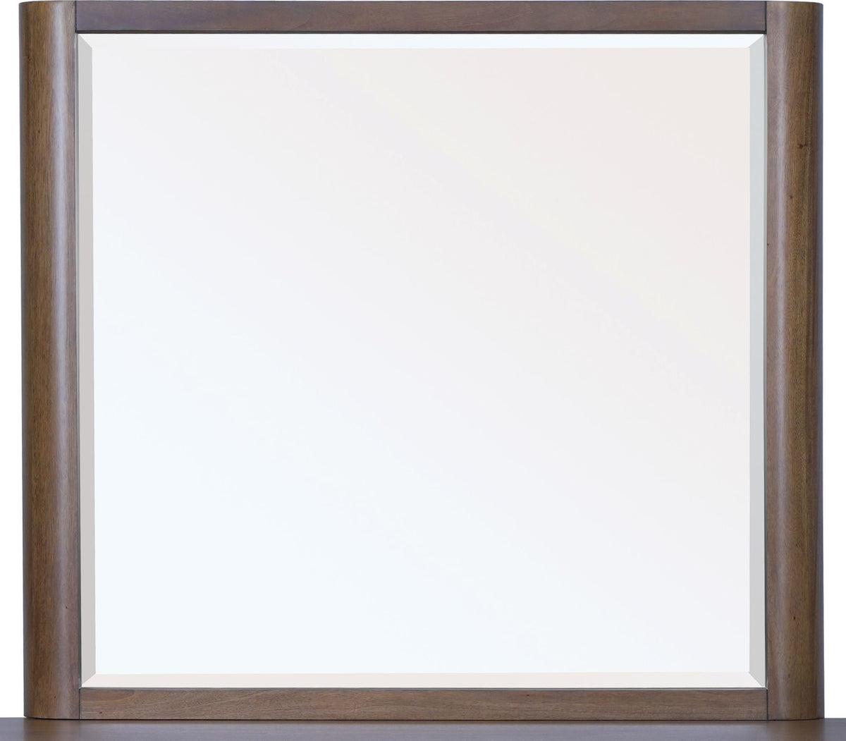 Totes - Beveled Glass Wall Or Dresser Mirror - English Walnut