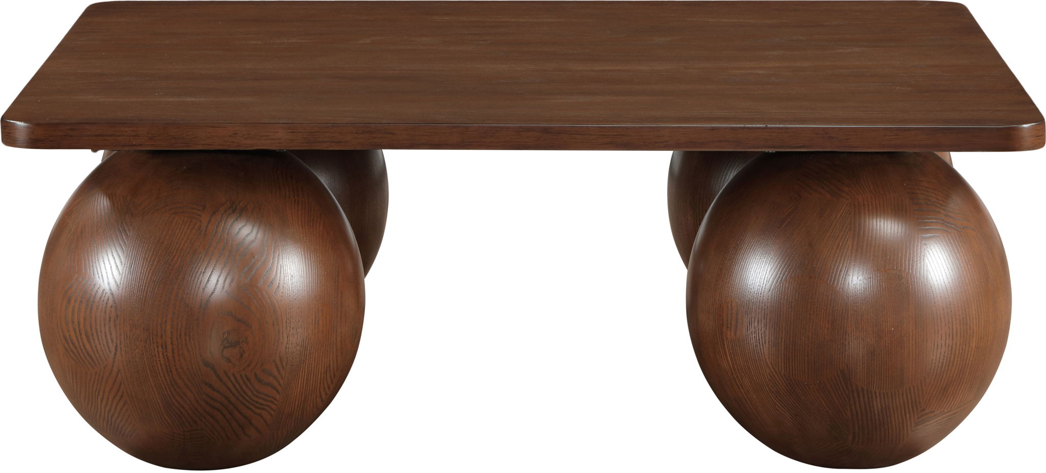 Fitch - Oak Veneer Coffee Table - 4 Legs - Urban Living Furniture (Los Angeles, CA)