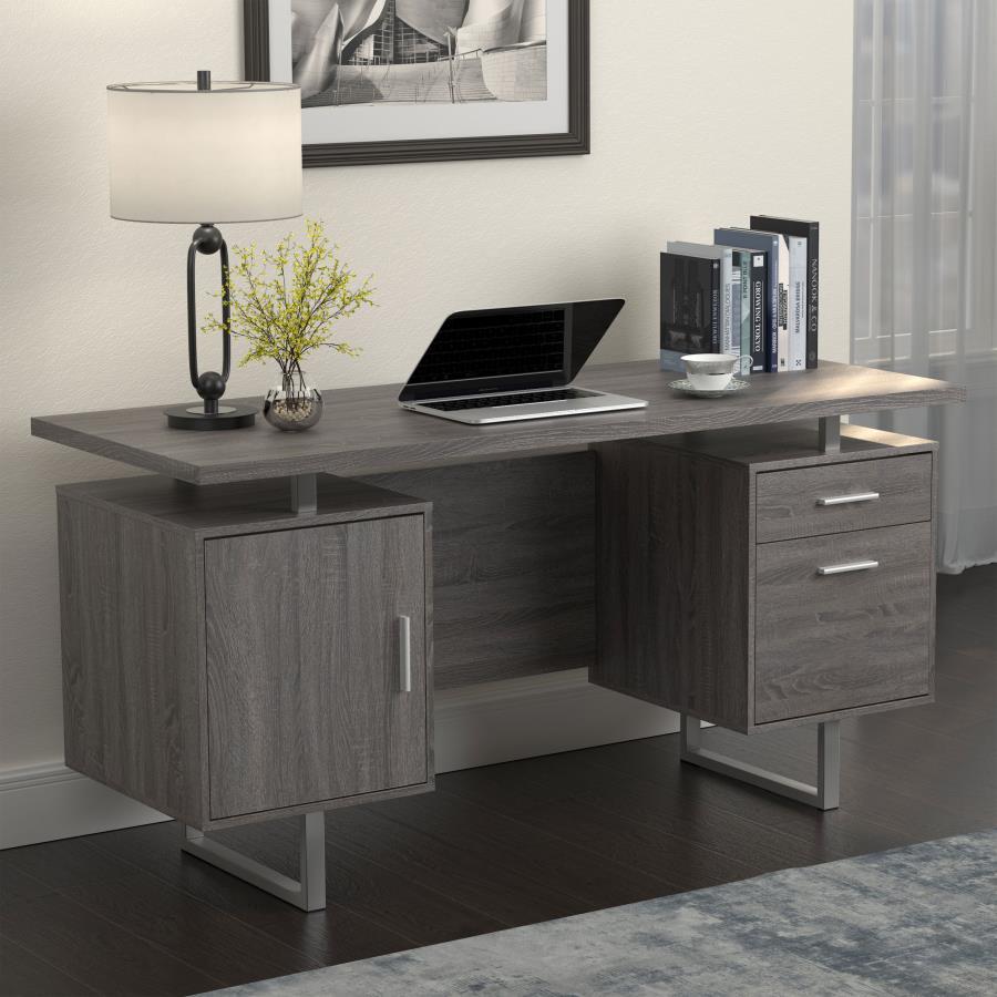 Lawtey - 2-Drawer Computer Desk - Urban Living Furniture (Los Angeles, CA)
