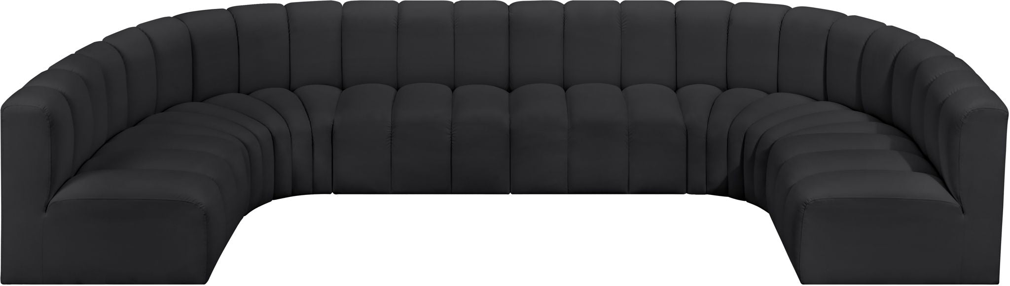 Arc - Faux Leather Modular U-Shaped Sectional - Urban Living Furniture (Los Angeles, CA)