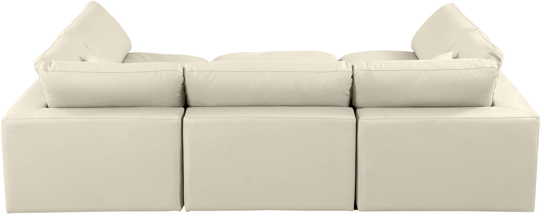 Comfy - 6 Piece Faux Leather Sectional - Urban Living Furniture (Los Angeles, CA)