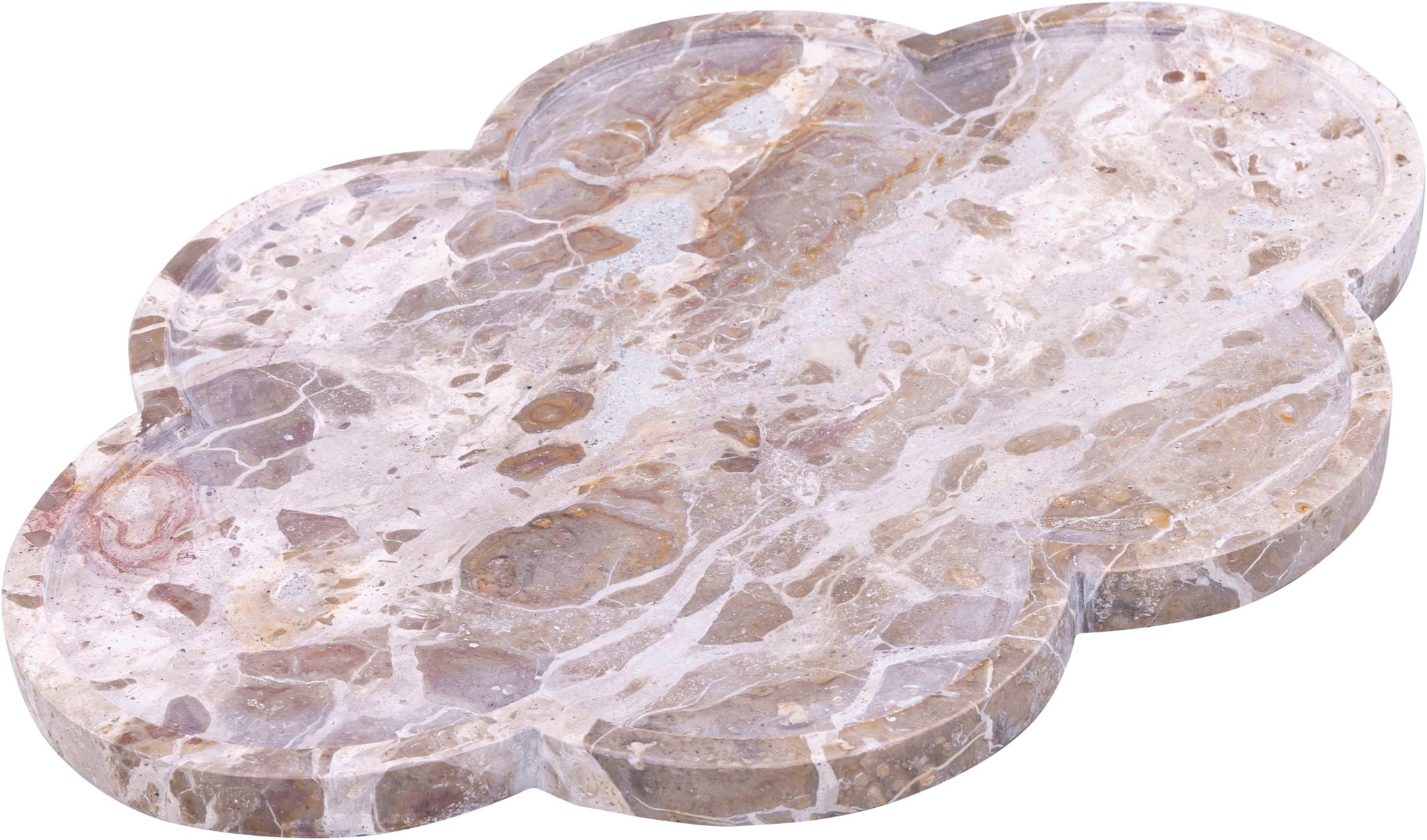 Rimini - Marble Clover Shaped Tray