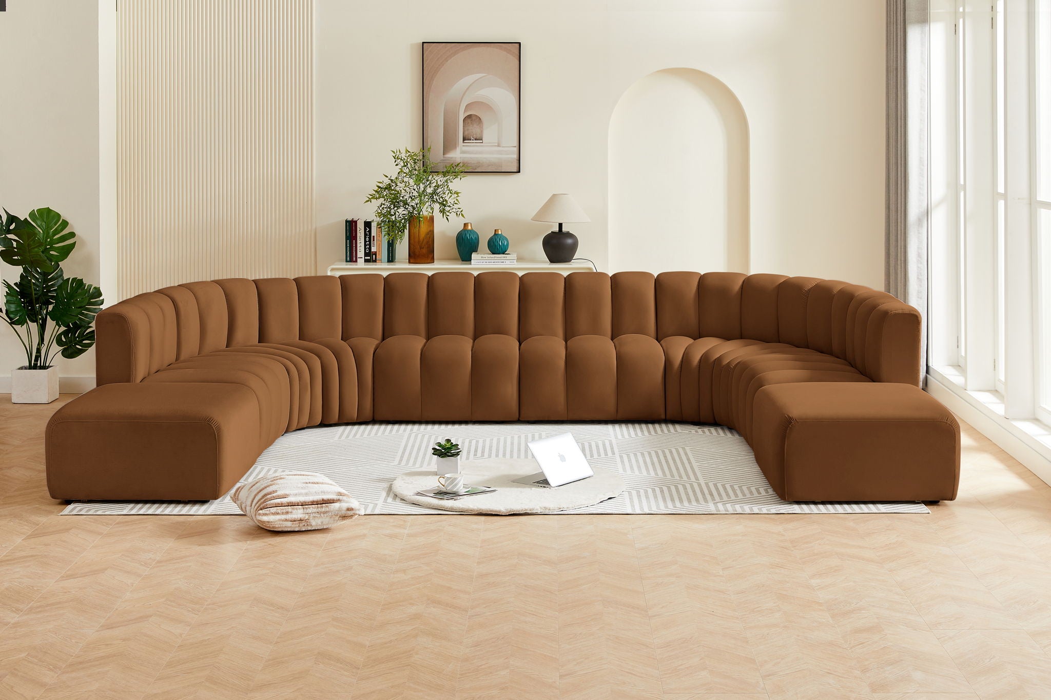 Arc - Velvet Modular Sectional - Urban Living Furniture (Los Angeles, CA)