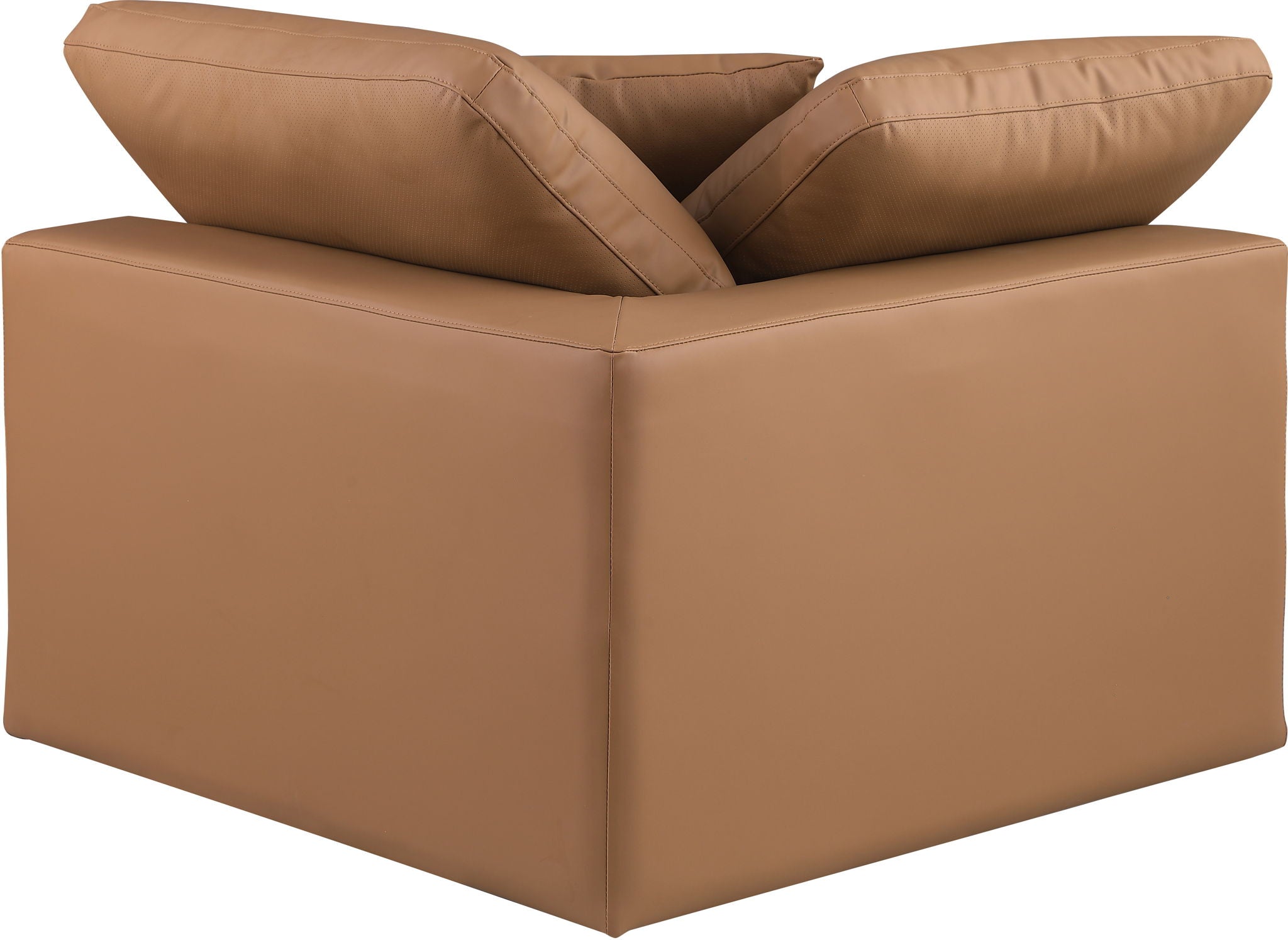 Comfy - Faux Leather Corner Chair - Urban Living Furniture (Los Angeles, CA)
