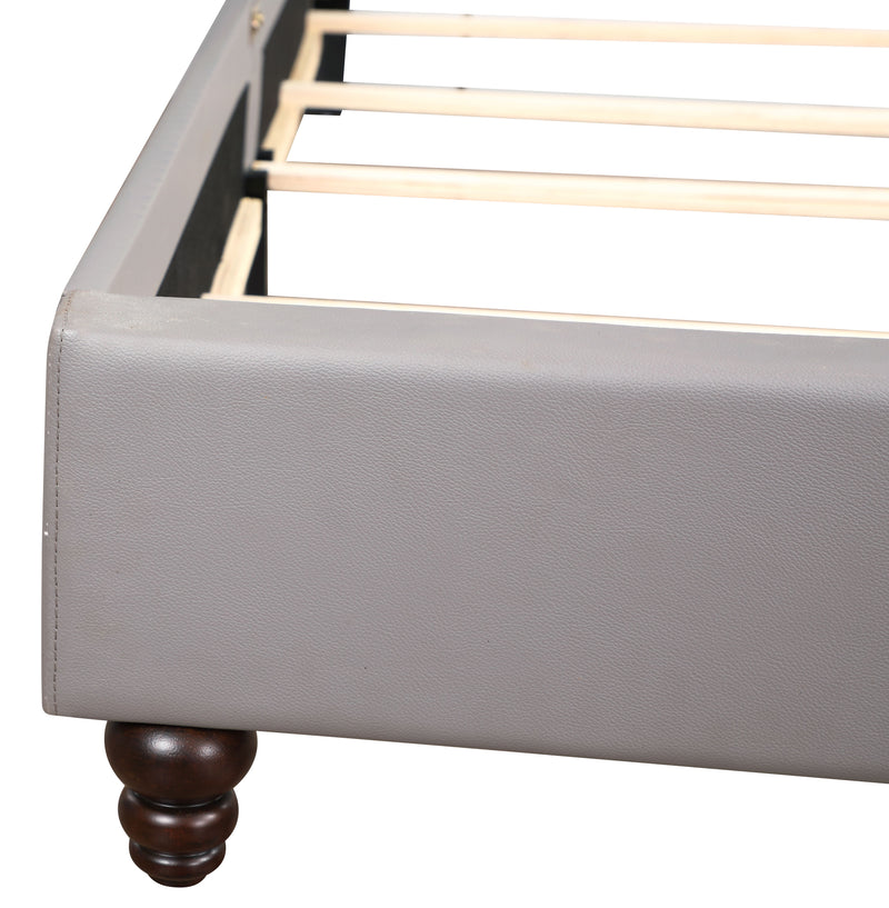 Nailhead Bed Transitional Vibrant - Urban Living Furniture (Los Angeles, CA)