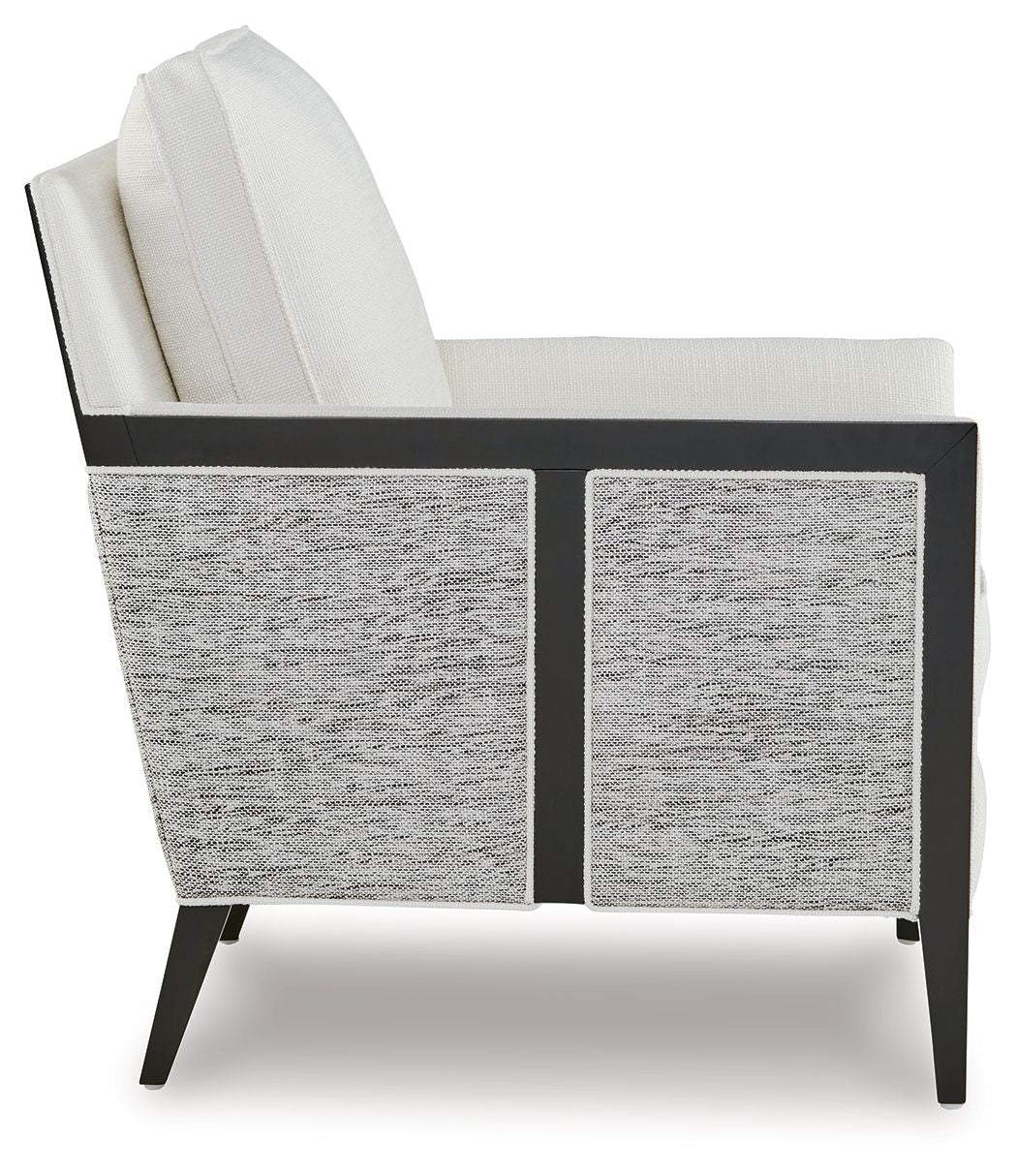 Ardenworth - Black / Ivory - Accent Chair - Urban Living Furniture (Los Angeles, CA)