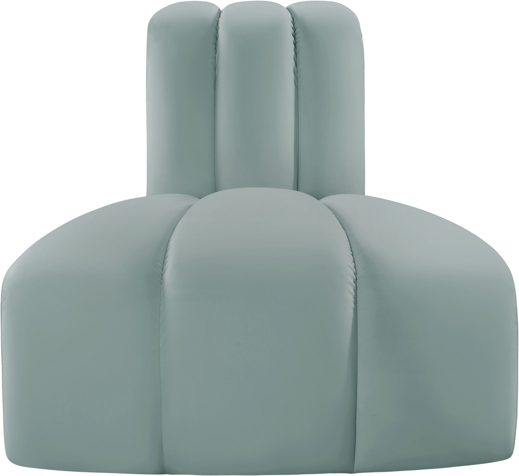 Arc - Faux Leather Reverse Corner Chair - Urban Living Furniture (Los Angeles, CA)