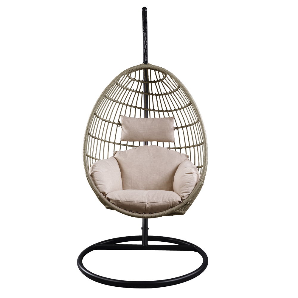 Vasant - Hanging Chair - Fabric & Wicker - Urban Living Furniture (Los Angeles, CA)