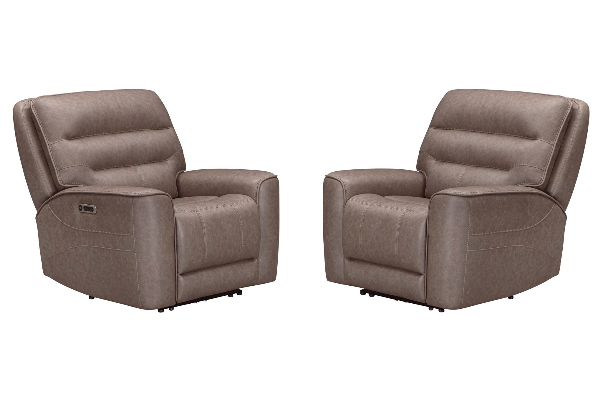 Lawson - Zero Gravity Power Recliner (Set of 2) - Sydney Brunette - Urban Living Furniture (Los Angeles, CA)