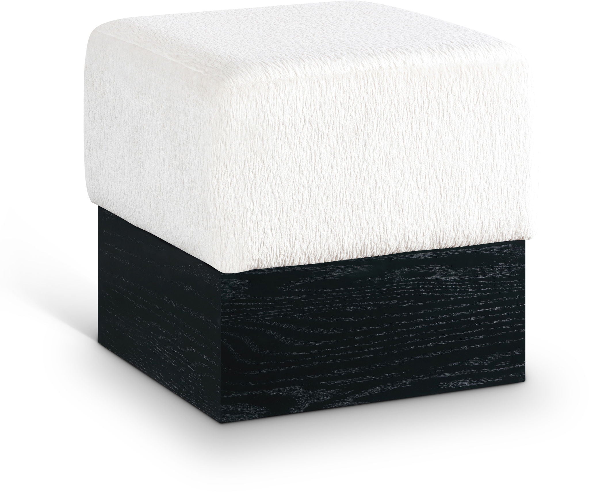 Havre - Ottoman / Stool With Black Base - Urban Living Furniture (Los Angeles, CA)