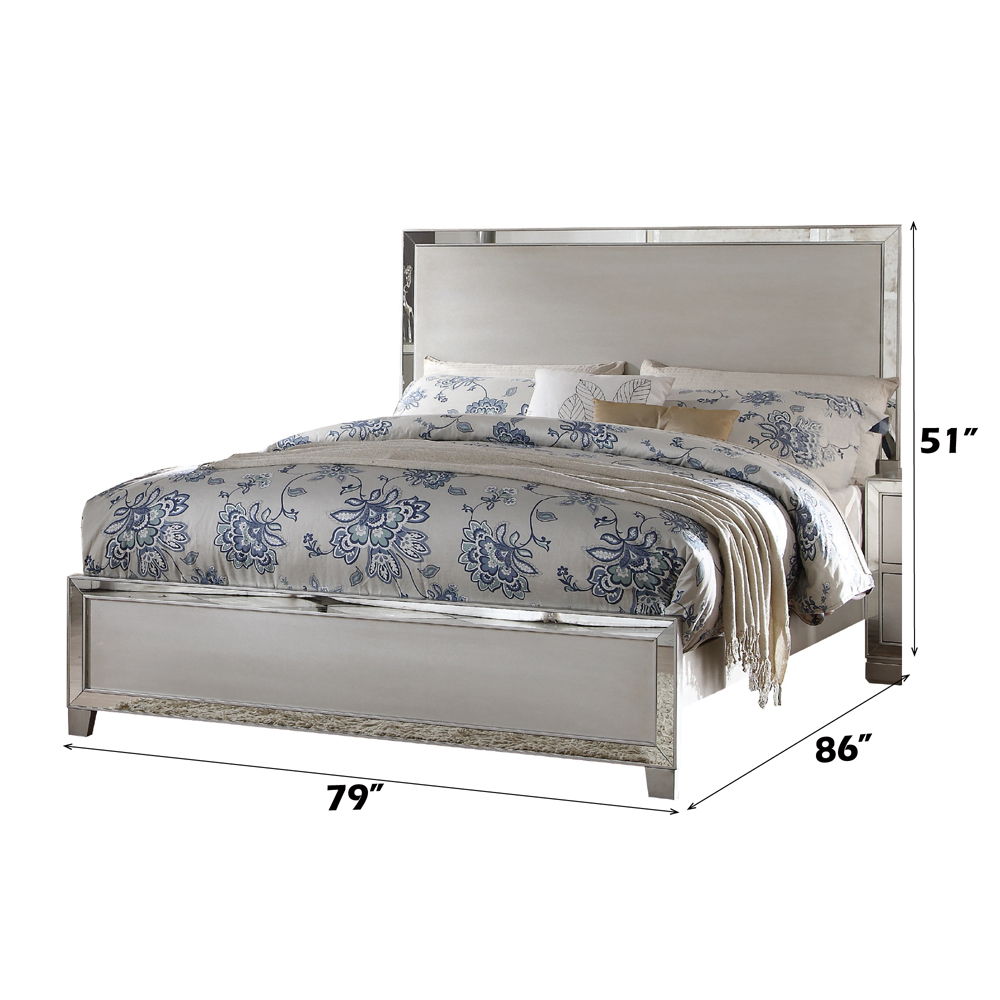 Voeville II - Bed (Wooden HB) - Urban Living Furniture (Los Angeles, CA)