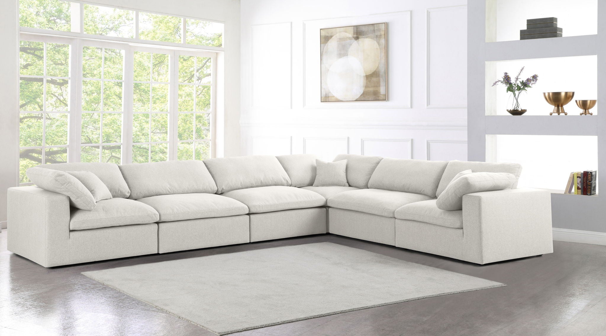 Serene - 6 Piece Modular Sectional - Urban Living Furniture (Los Angeles, CA)