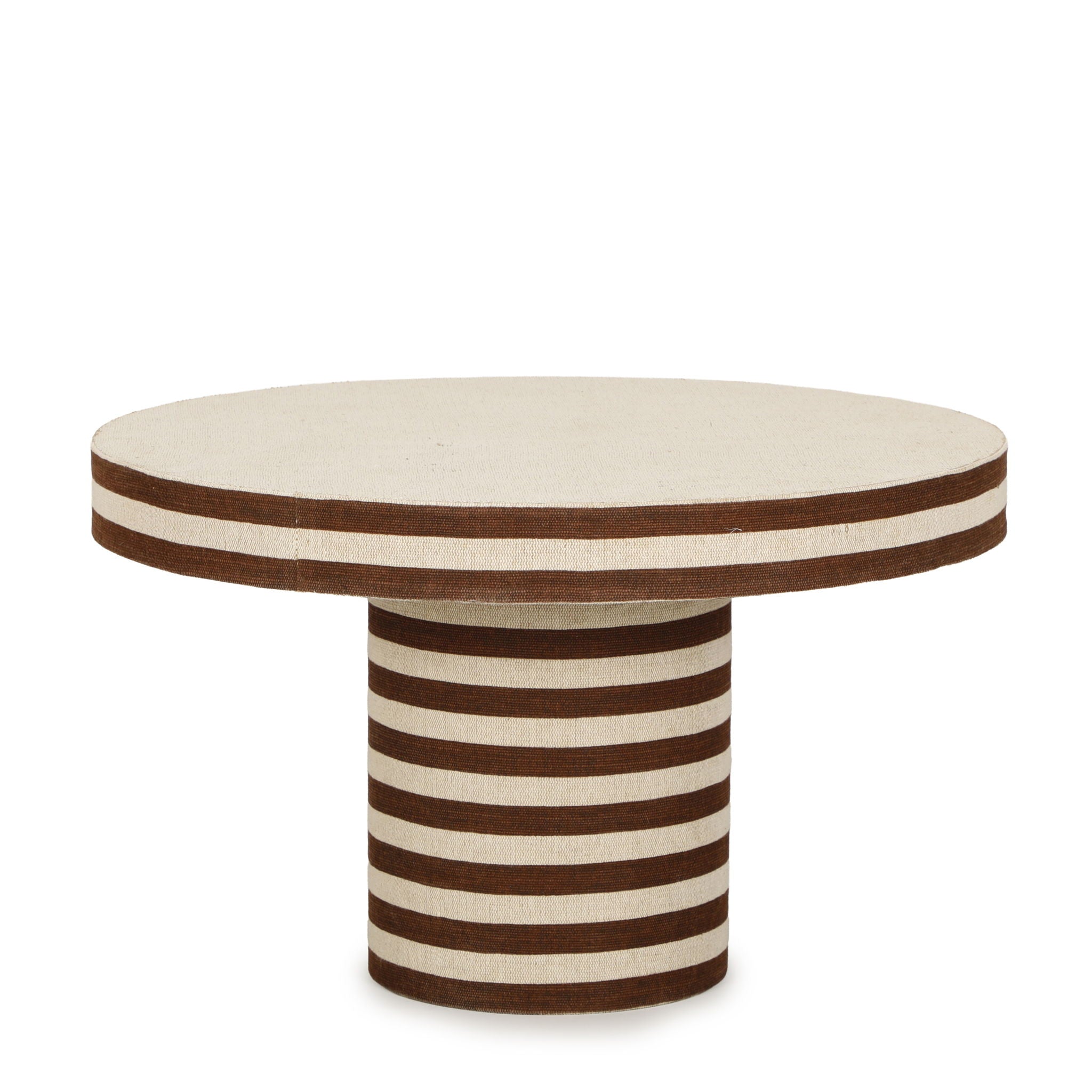 Lyra - Striped Cotton Jute Contract-Grade Table - Urban Living Furniture (Los Angeles, CA)