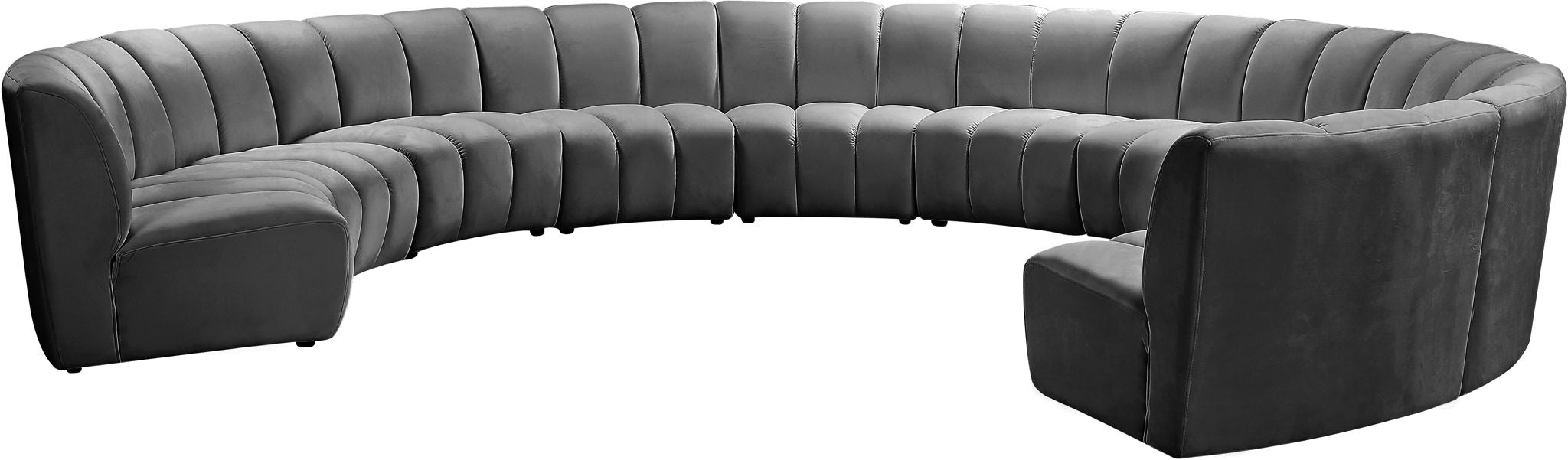 Infinity - 10 Piece Velvet Modular Sectional - Urban Living Furniture (Los Angeles, CA)