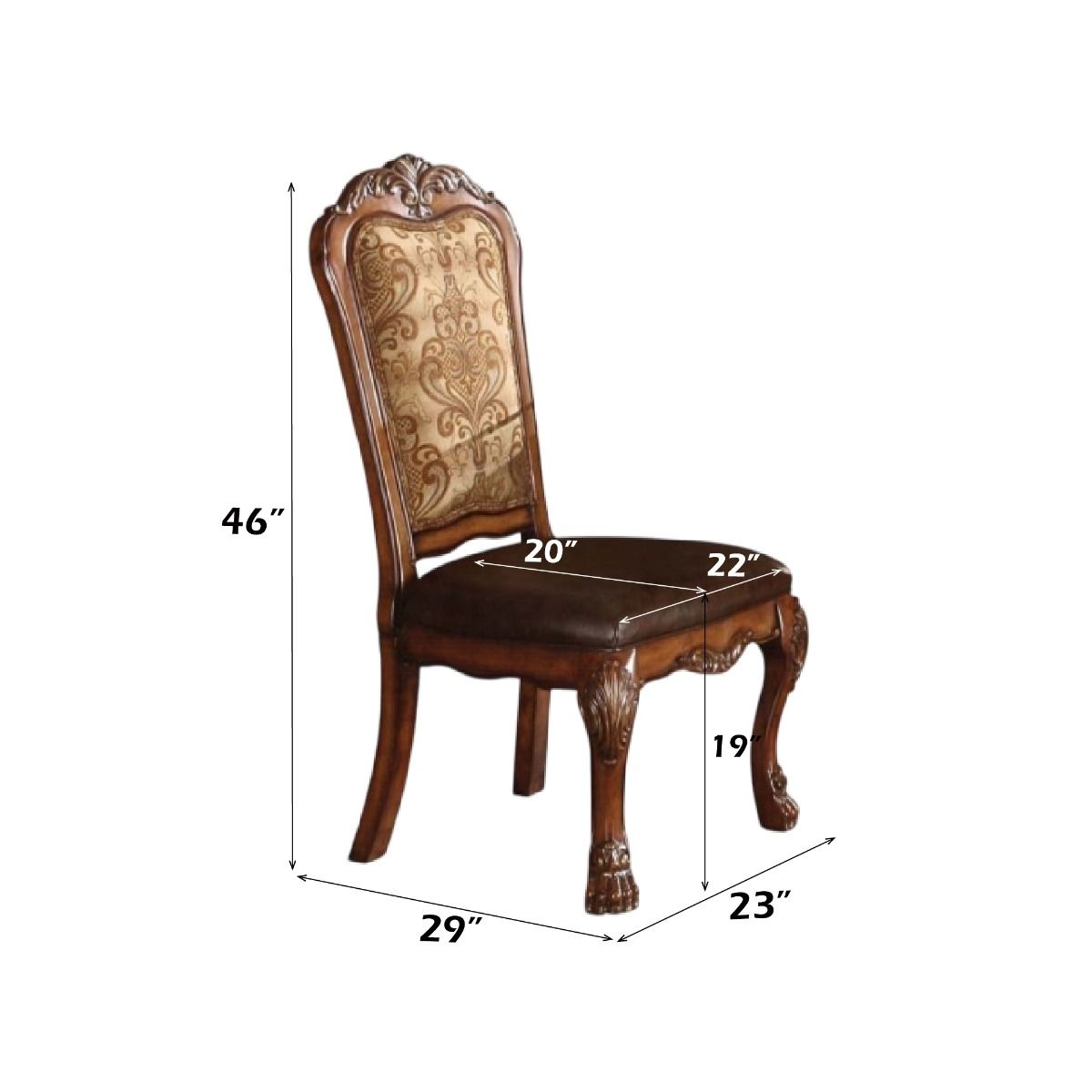Dresden - Side Chair (Set of 2) - Urban Living Furniture (Los Angeles, CA)