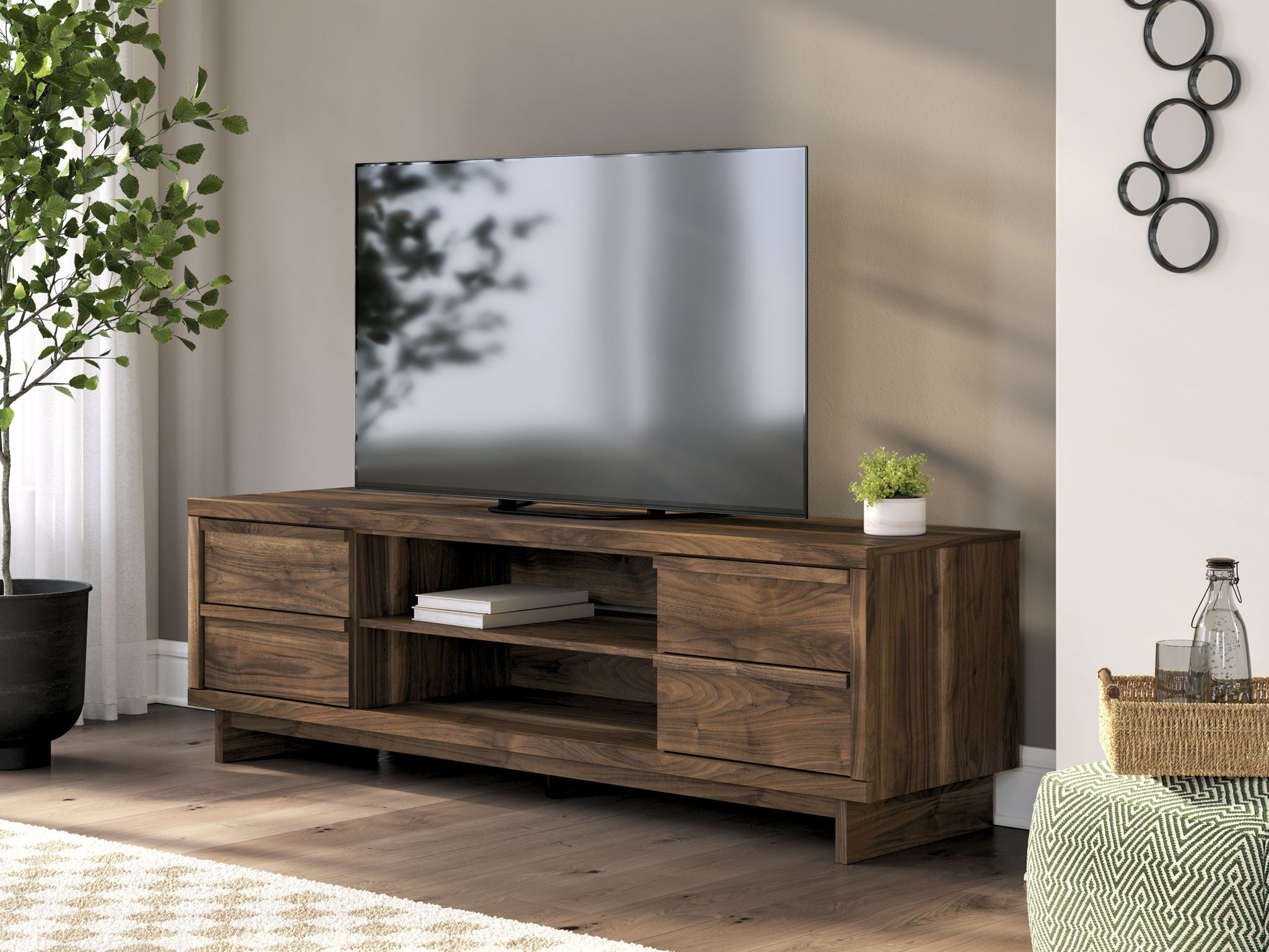 Zadilyn - TV Stand With Fireplace Option - Urban Living Furniture (Los Angeles, CA)