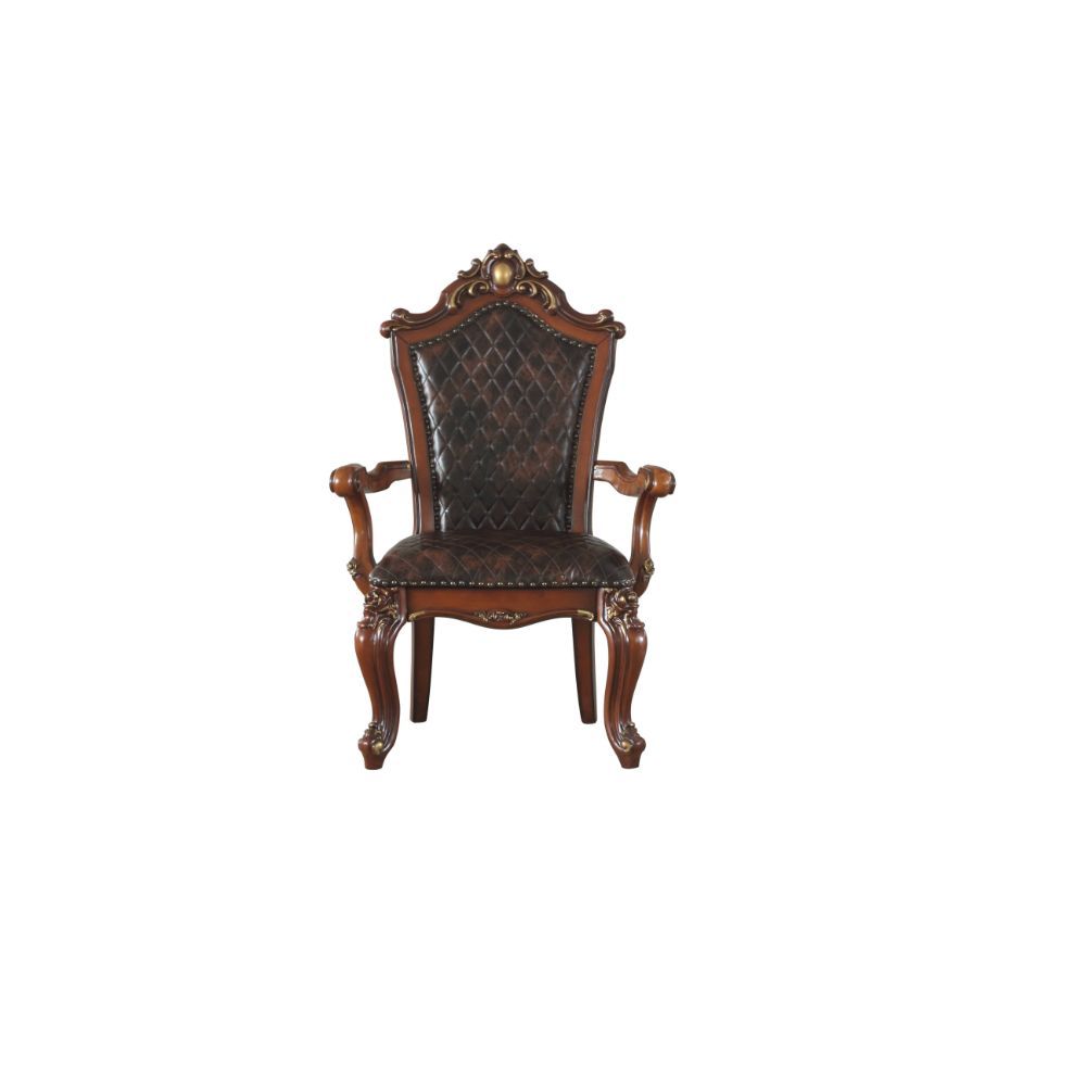Picardy - Chair (Set of 2) - Cherry Oak & PU - Urban Living Furniture (Los Angeles, CA)