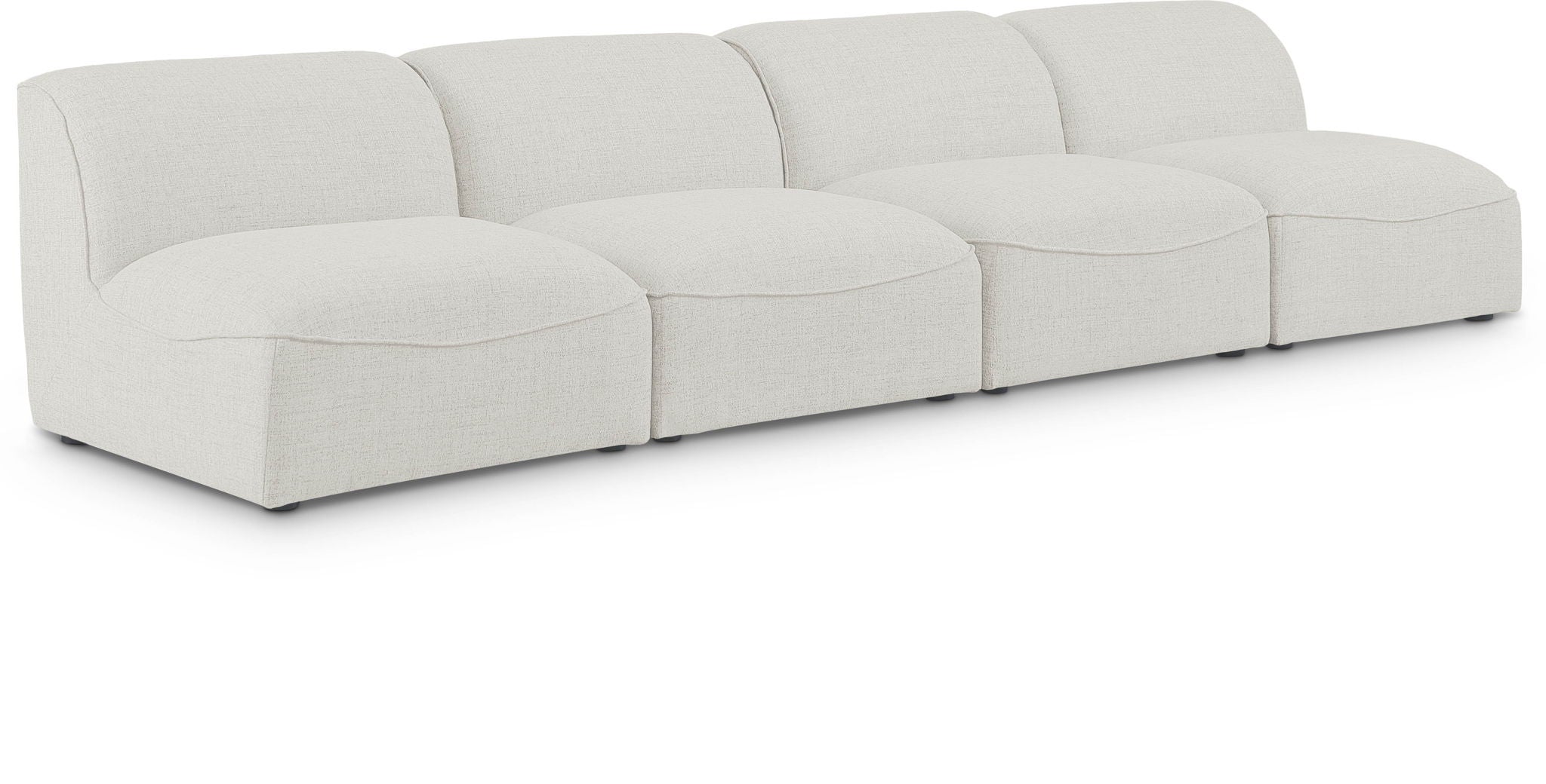 Miramar - 4 Seat Armless Modular Sofa - Urban Living Furniture (Los Angeles, CA)