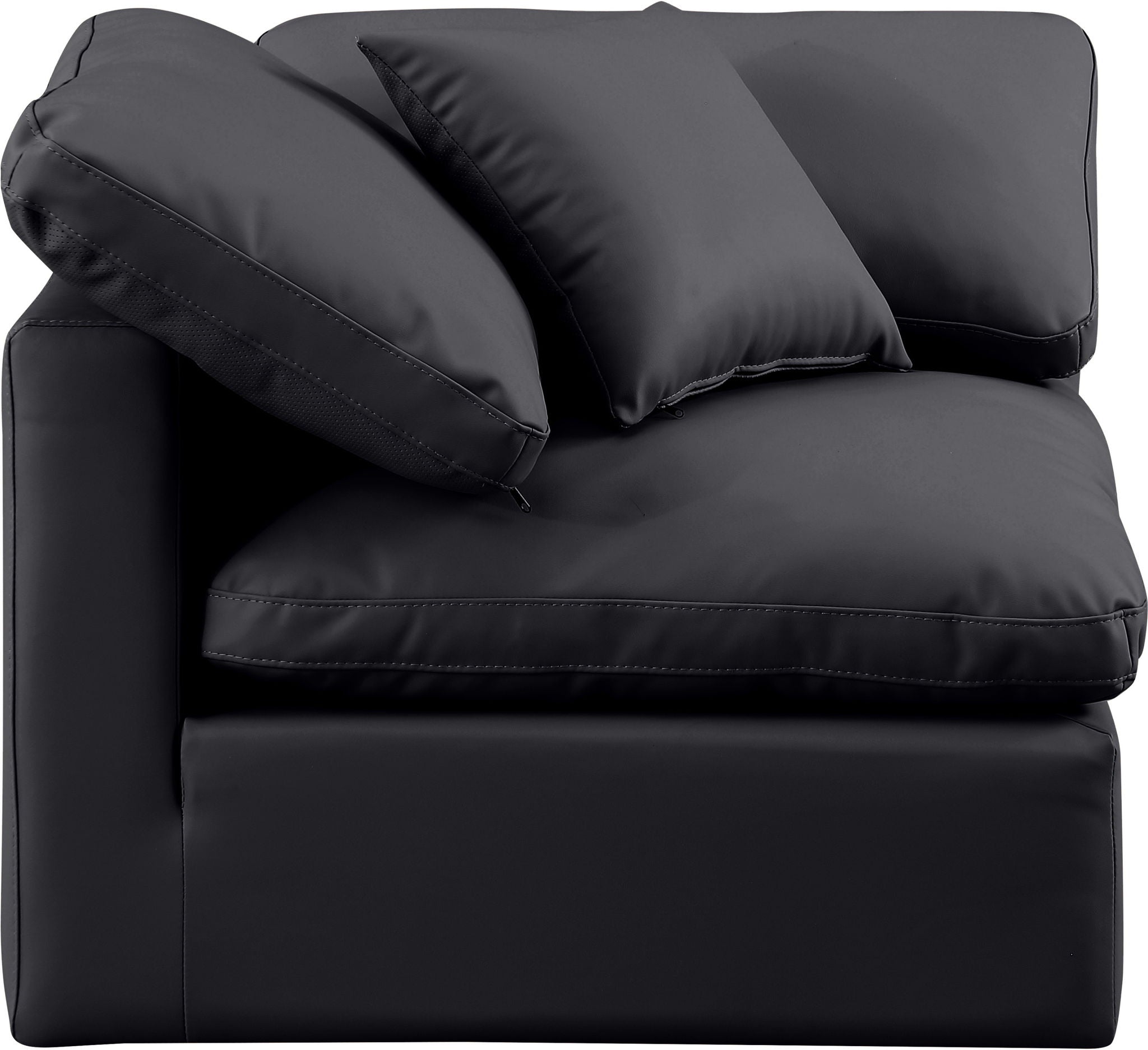 Indulge - Faux Leather Corner Chair - Urban Living Furniture (Los Angeles, CA)