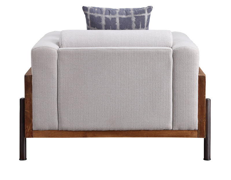 Pelton - Chair - Fabric & Walnut - Urban Living Furniture (Los Angeles, CA)