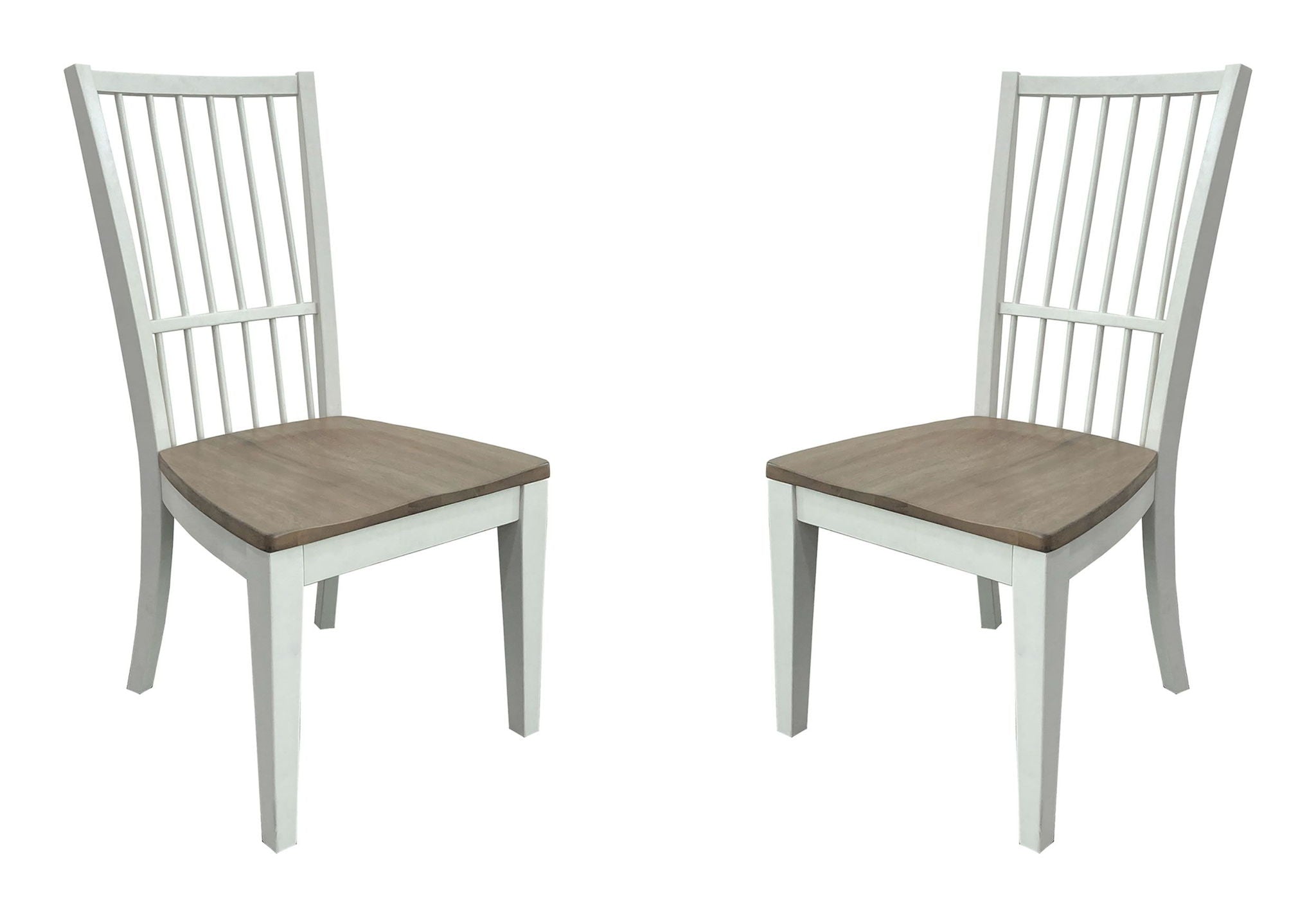 Americana Modern Dining - Spindle Back Dining Chair (Set of 2) - Cotton - Urban Living Furniture (Los Angeles, CA)