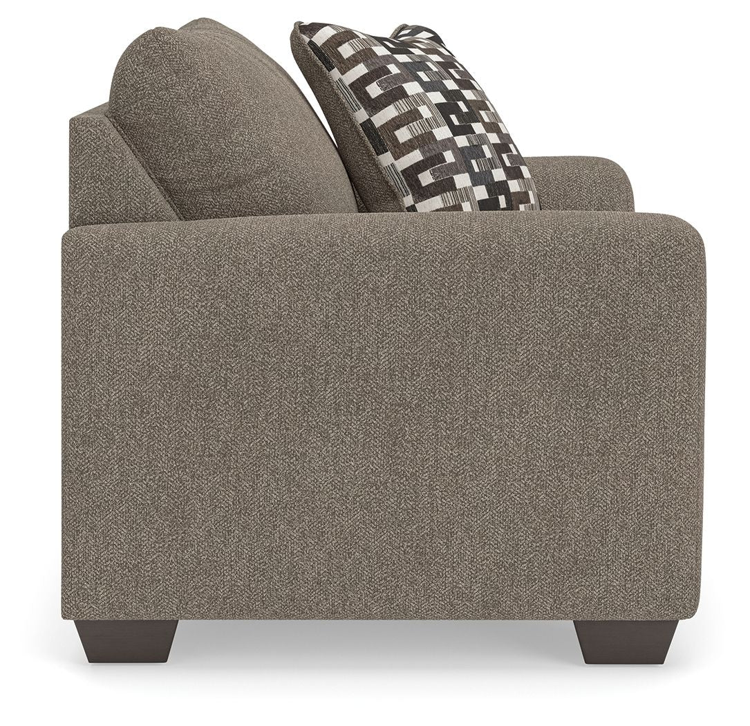 Triston-Peaks - Chair And A Half - Suede - Urban Living Furniture (Los Angeles, CA)