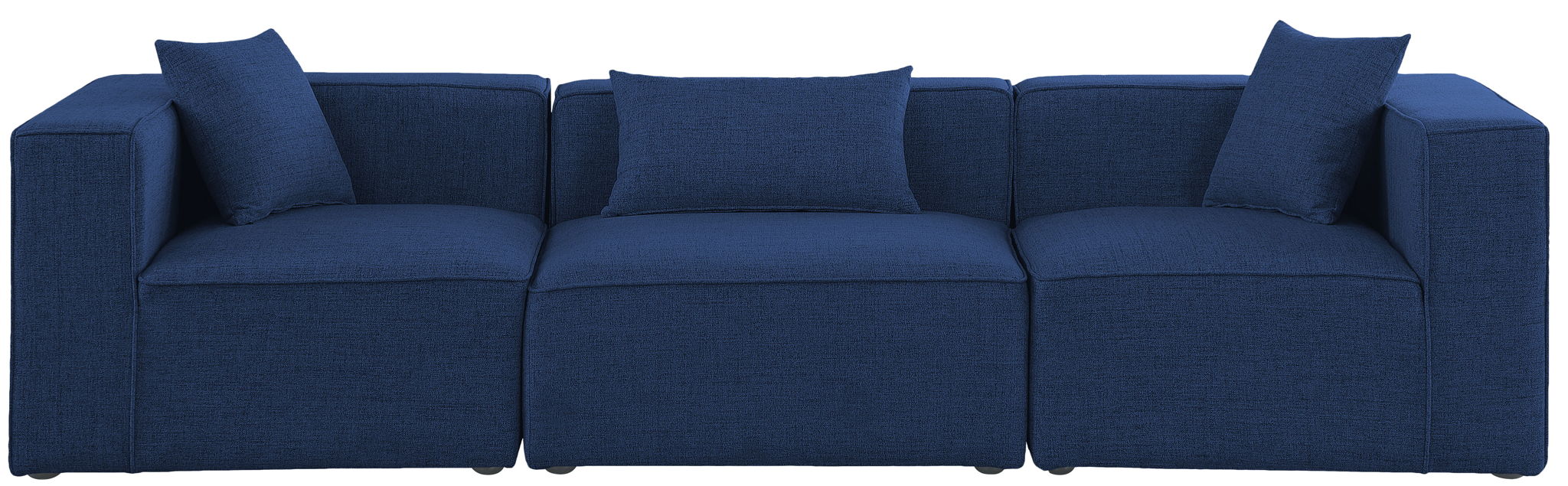 Cube - Linen Modular 3 Seat Sofa - Urban Living Furniture (Los Angeles, CA)