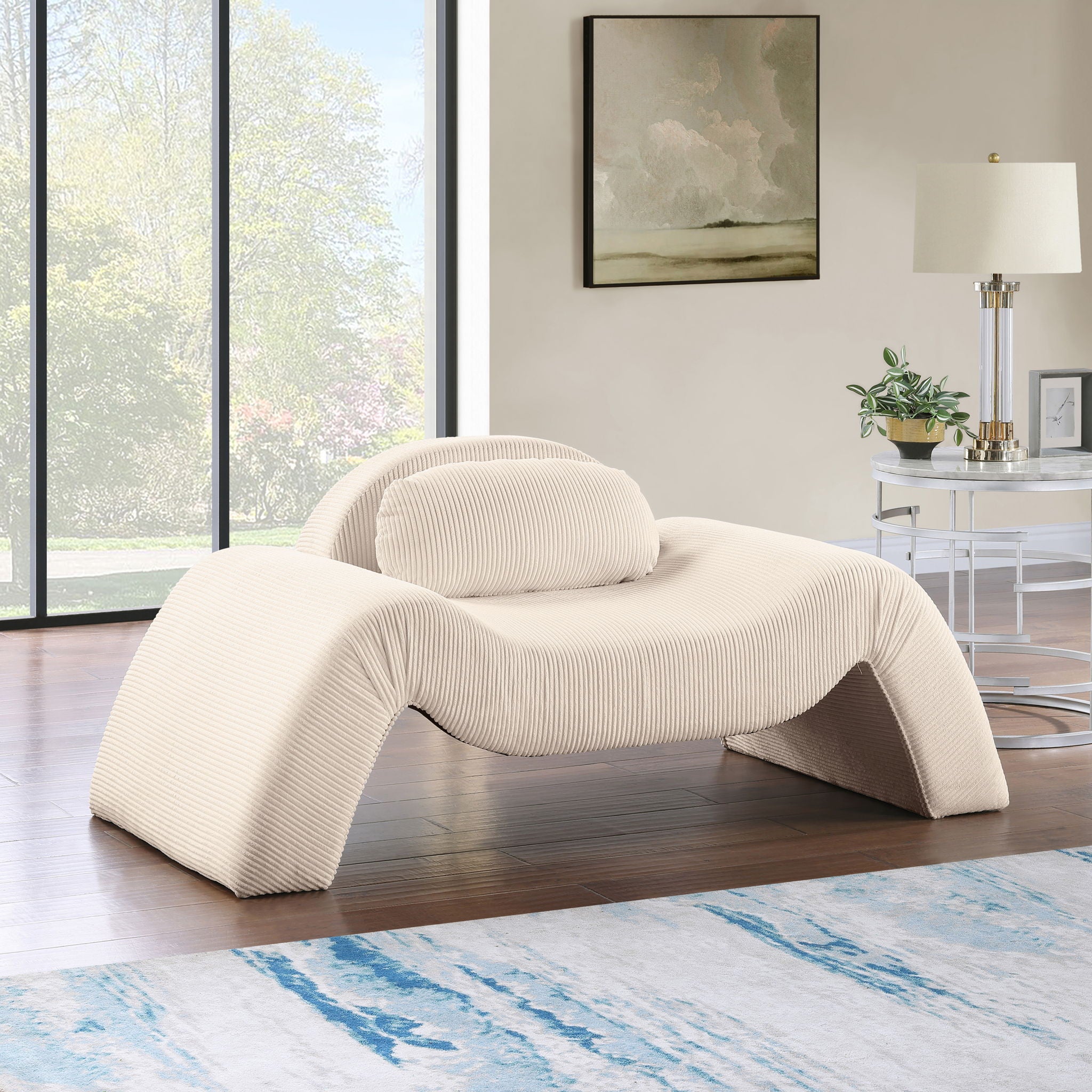 Austin - Corduroy Accent Chair - Urban Living Furniture (Los Angeles, CA)