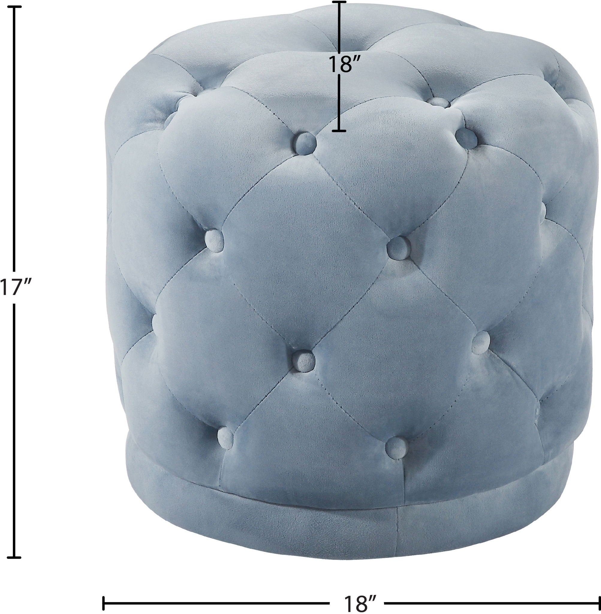 Harper - Stool Ottoman - Urban Living Furniture (Los Angeles, CA)
