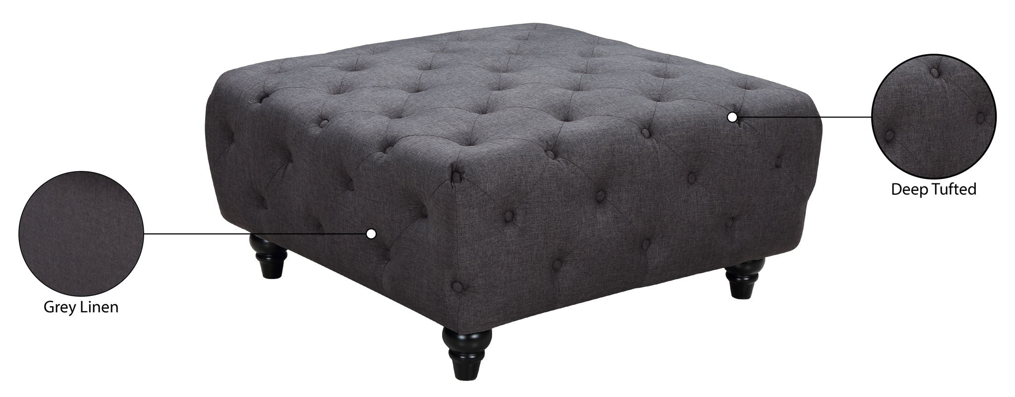Chesterfield - Ottoman - Urban Living Furniture (Los Angeles, CA)