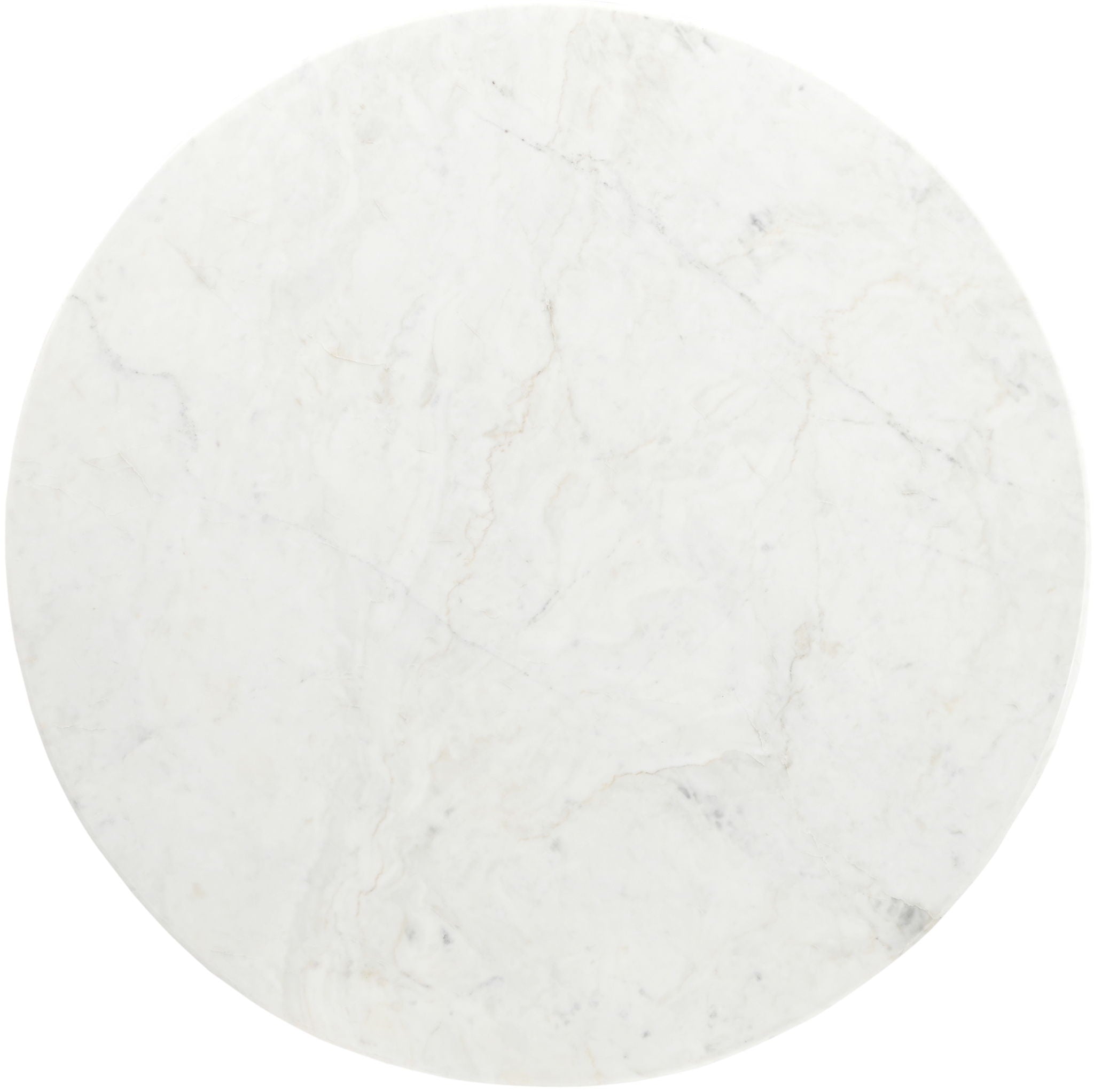 Liona - 42" Marble And Mango Wood Dining Table