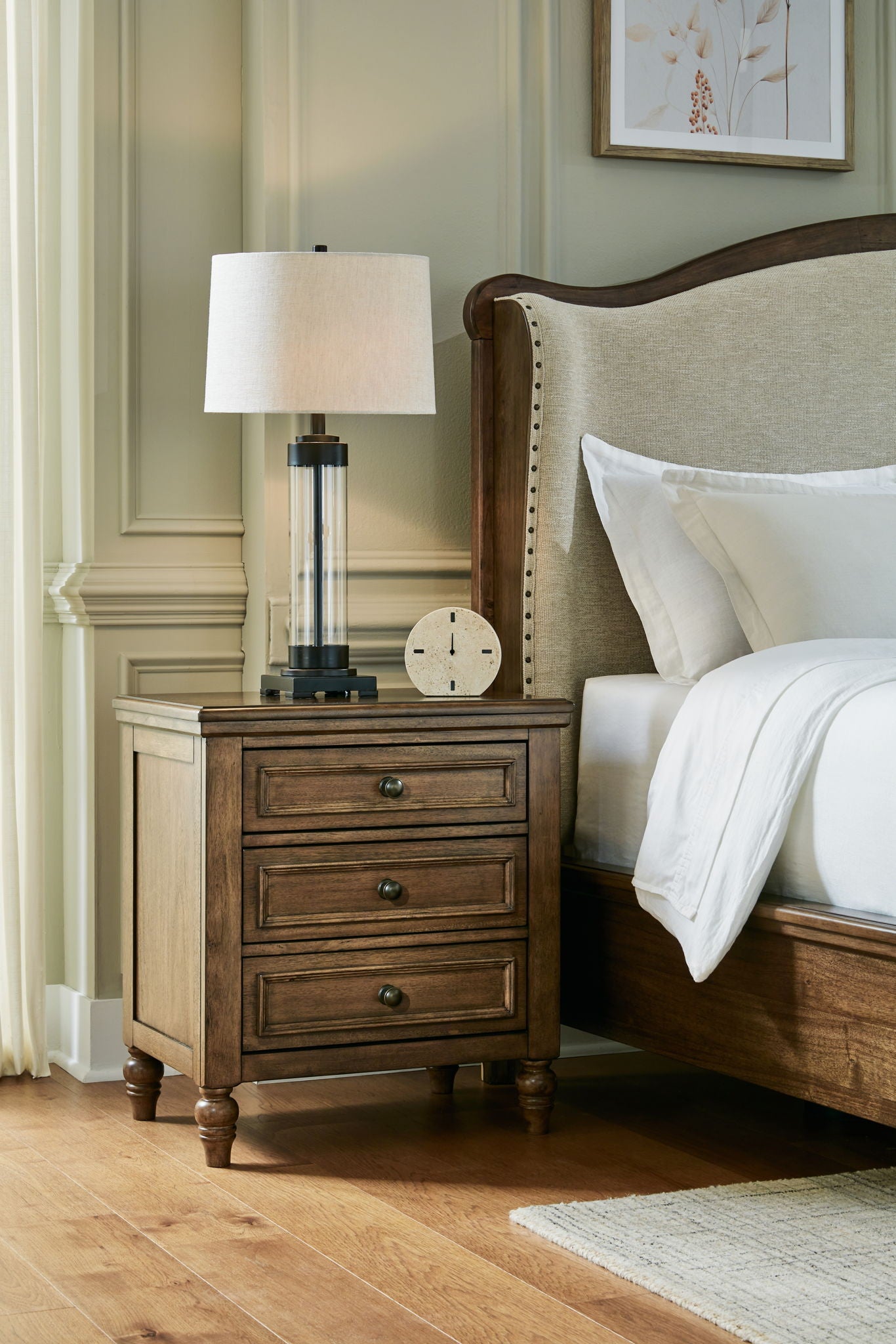 Sturlayne - Brown - Three Drawer Night Stand - Urban Living Furniture (Los Angeles, CA)