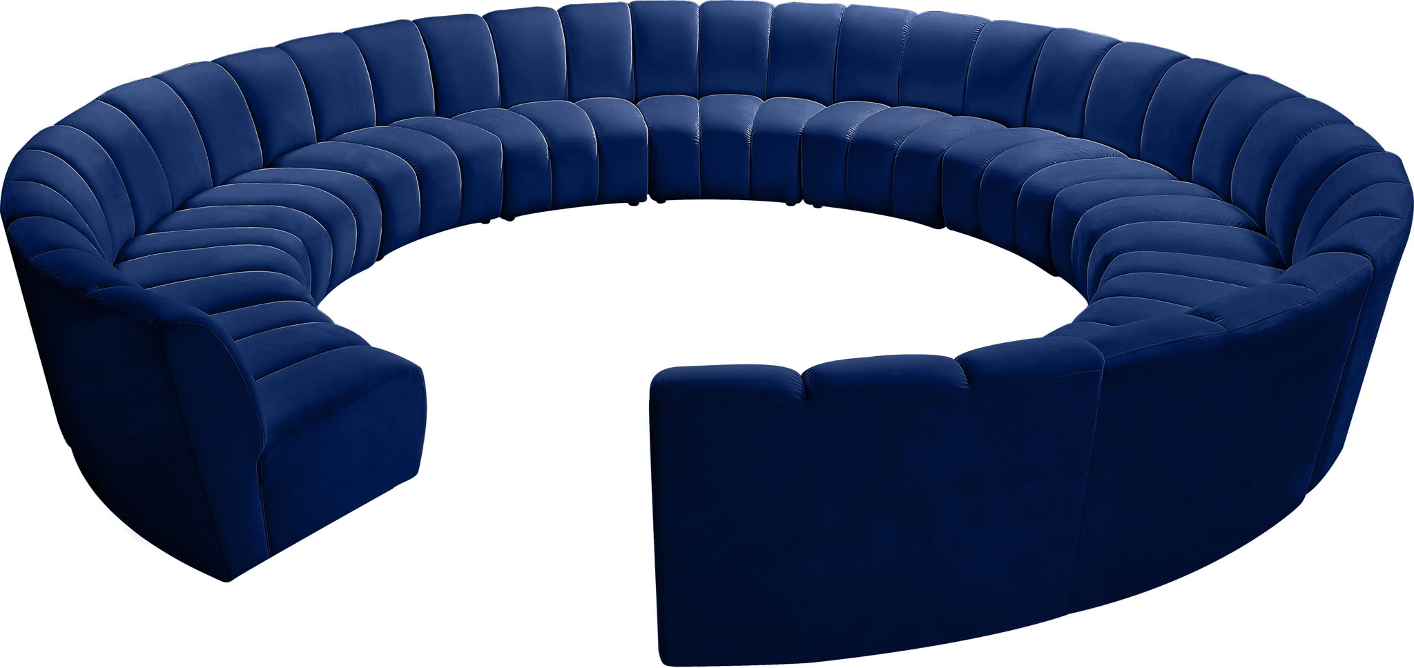Infinity - 12 Piece Velvet Modular Sectional - Urban Living Furniture (Los Angeles, CA)
