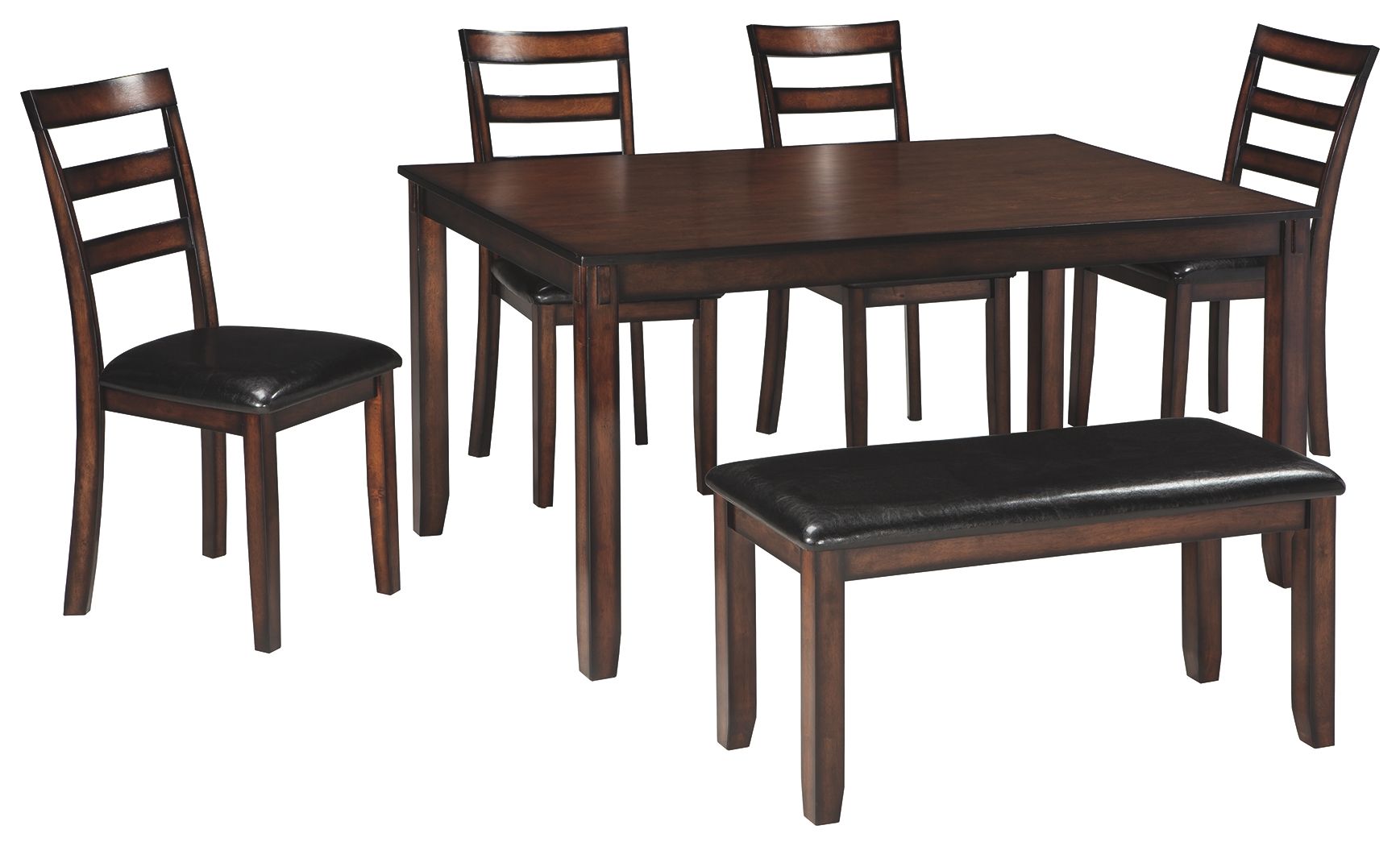 Coviar - Brown - Dining Room Table Set (Set of 6) - Urban Living Furniture (Los Angeles, CA)