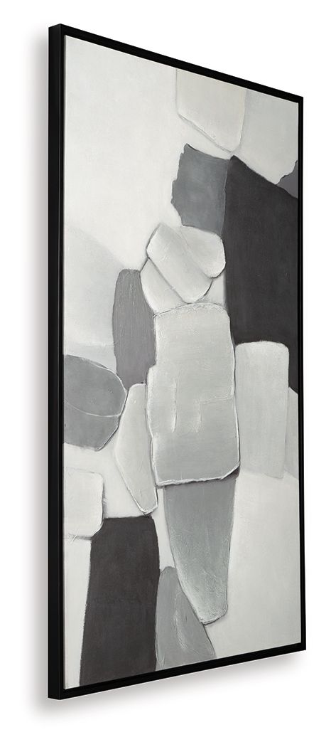 Adilson - White / Gray / Black - Wall Art - Urban Living Furniture (Los Angeles, CA)