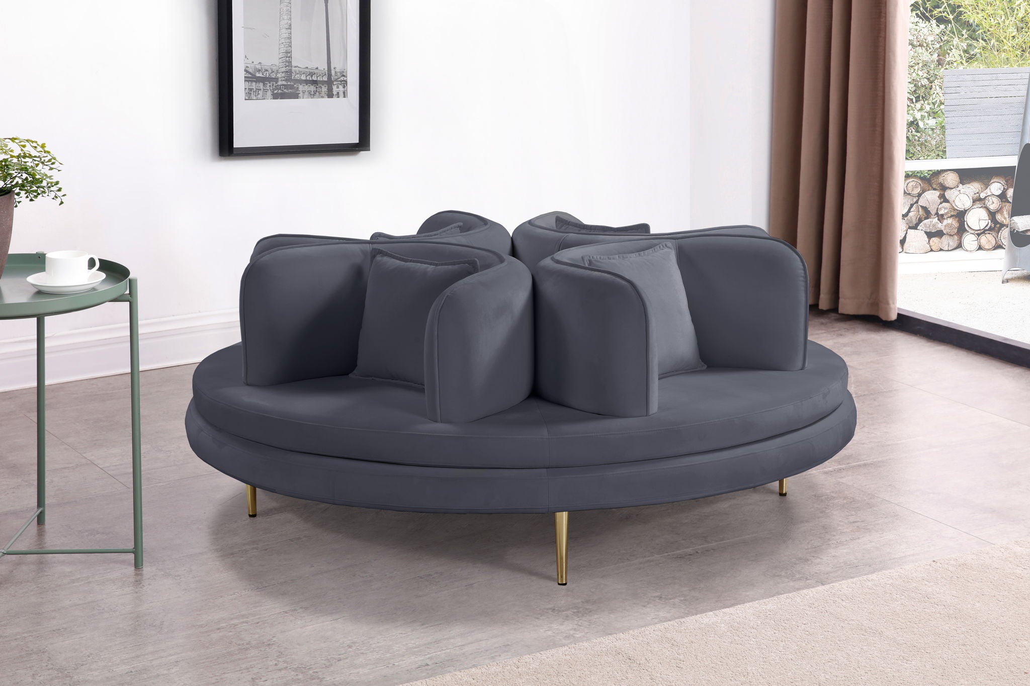 Circlet - Round Sofa Settee - Urban Living Furniture (Los Angeles, CA)