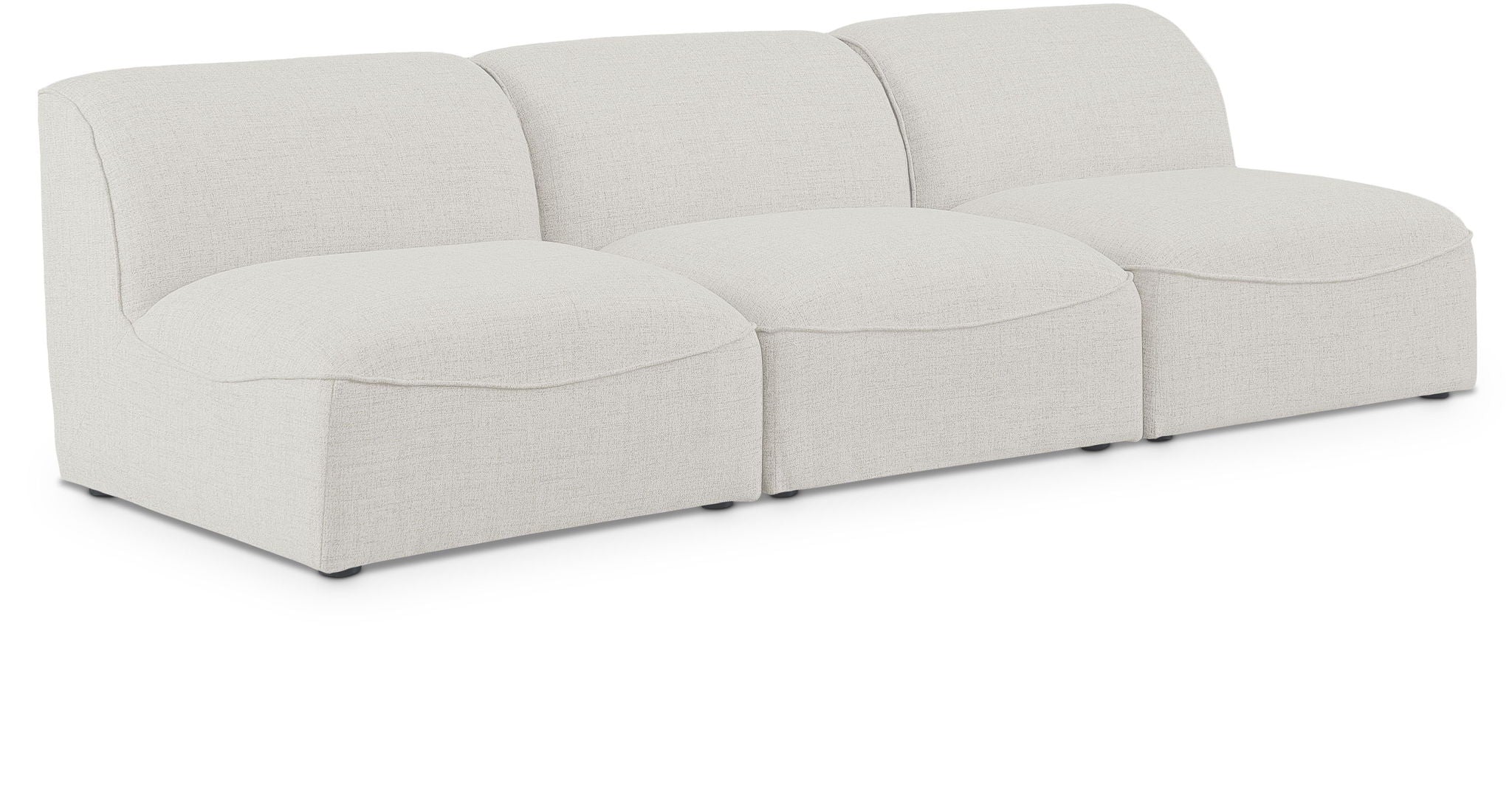 Miramar - 3 Seat Armless Modular Sofa - Urban Living Furniture (Los Angeles, CA)