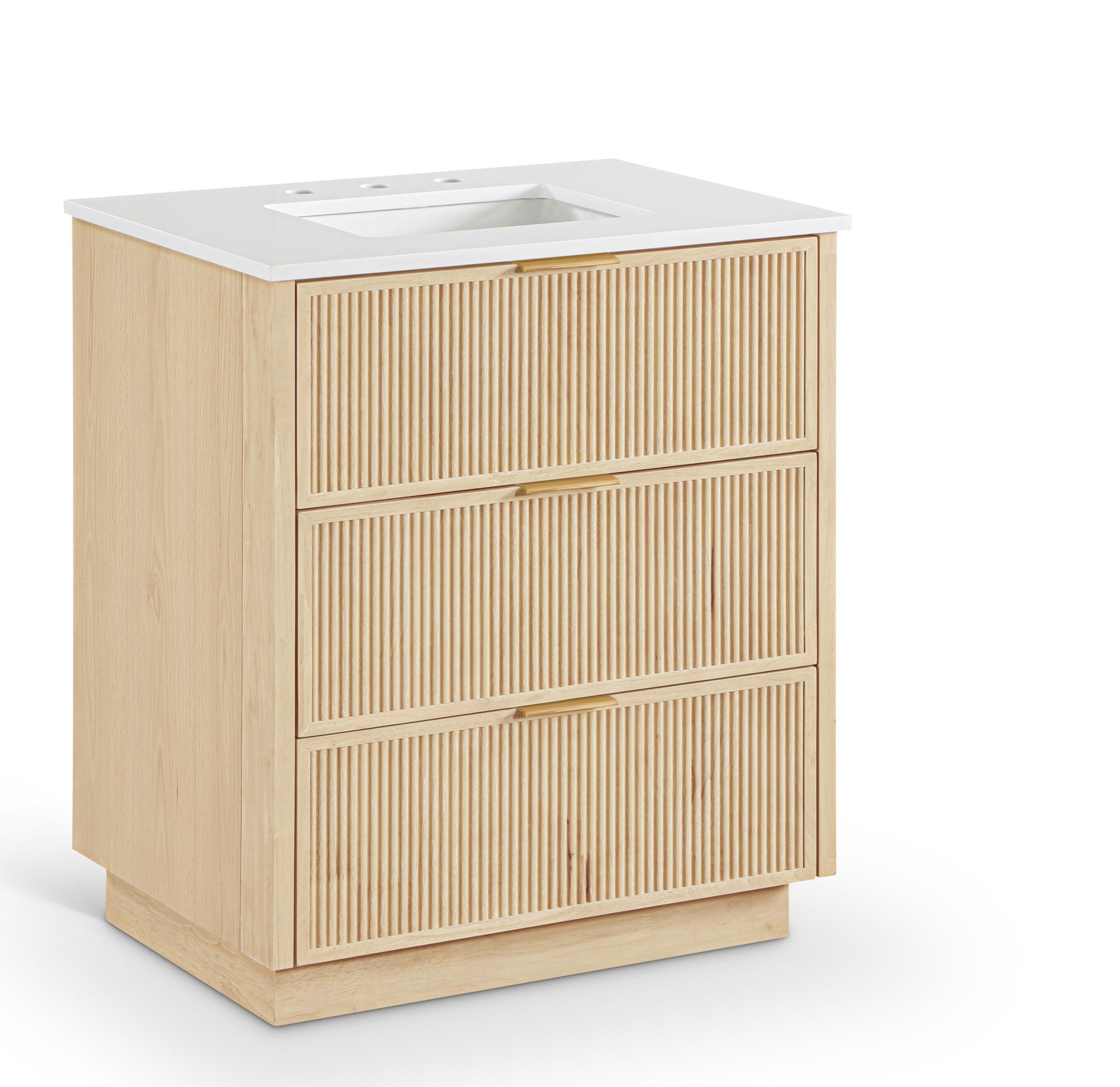 Willard - Engineered Stone And Solid Wood Bathroom Vanity - Urban Living Furniture (Los Angeles, CA)