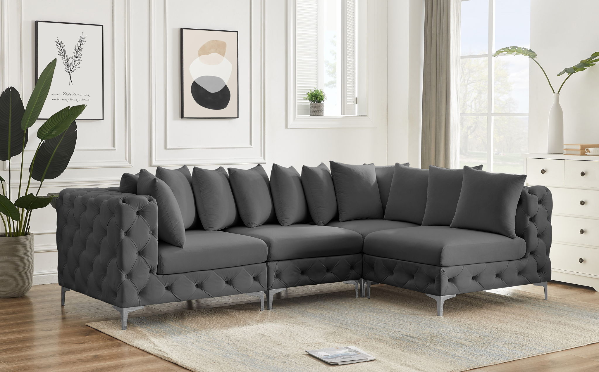 Tremblay - 4 Piece Modular Sectional - Urban Living Furniture (Los Angeles, CA)