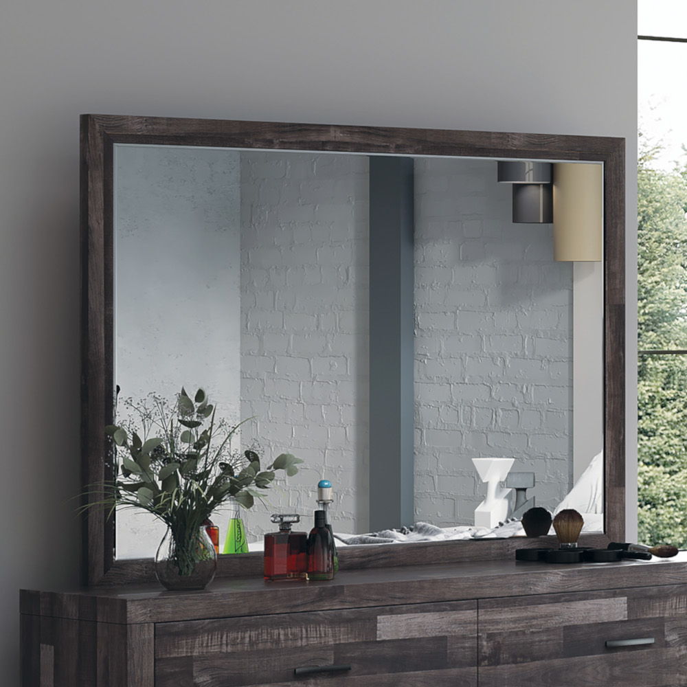 Juniper - Mirror - Dark Oak - Urban Living Furniture (Los Angeles, CA)