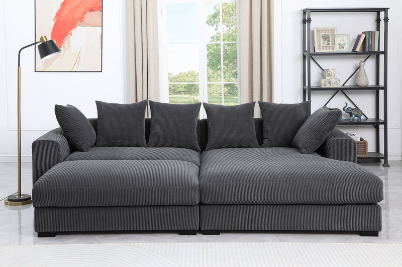 Duke - 4 Piece Upholstered Sectional - Urban Living Furniture (Los Angeles, CA)
