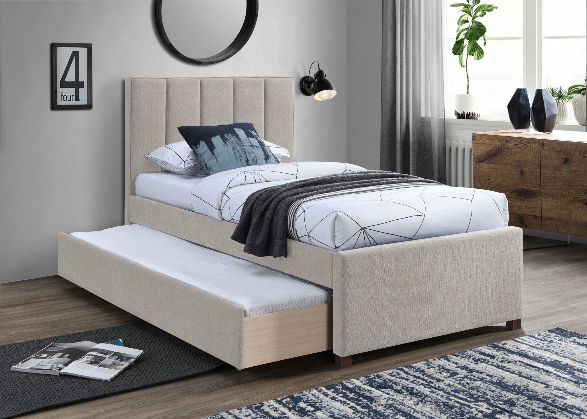 Harper - Twin Trundle Bed - Urban Living Furniture (Los Angeles, CA)