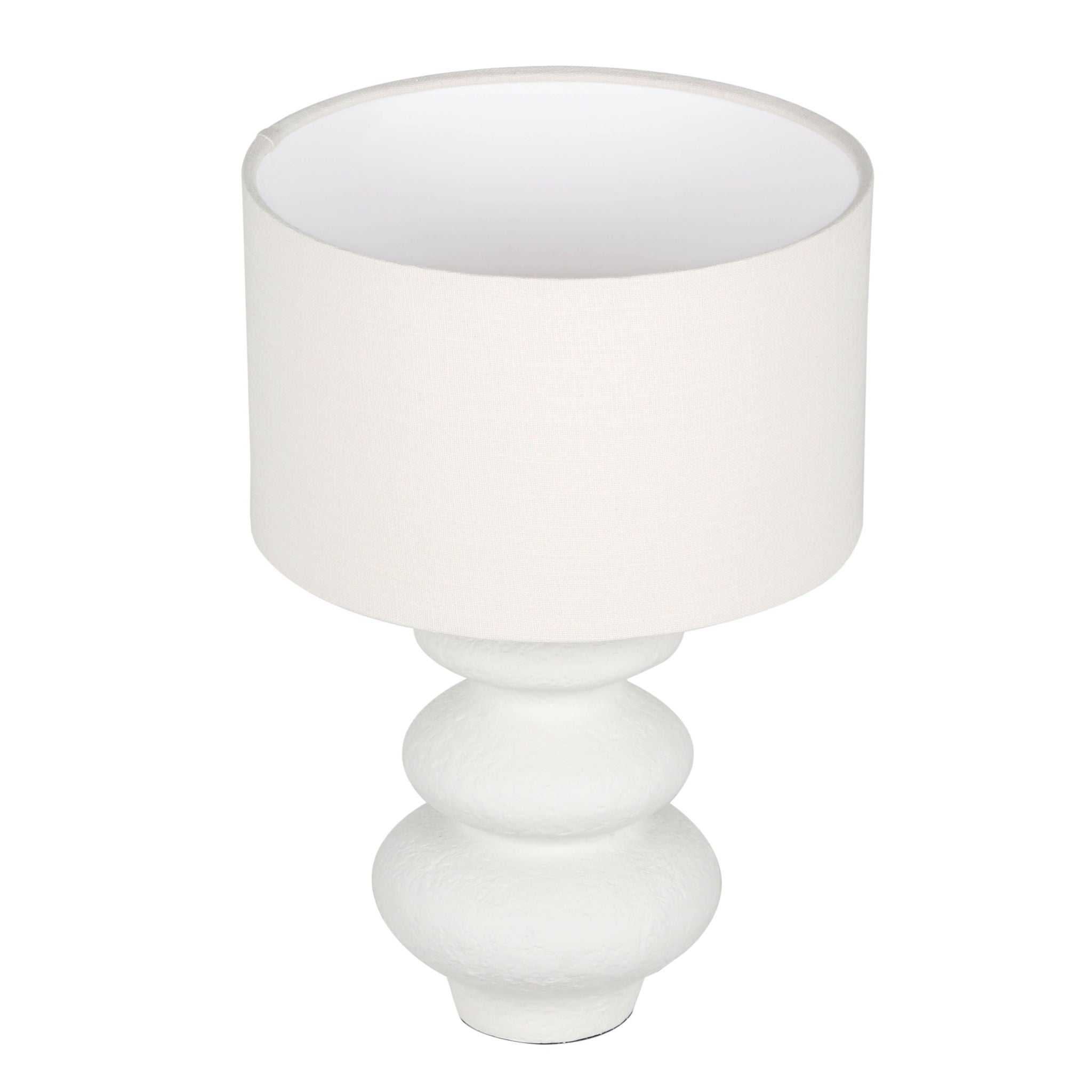 Riviera - Textured Table Lamp - Cream - Urban Living Furniture (Los Angeles, CA)